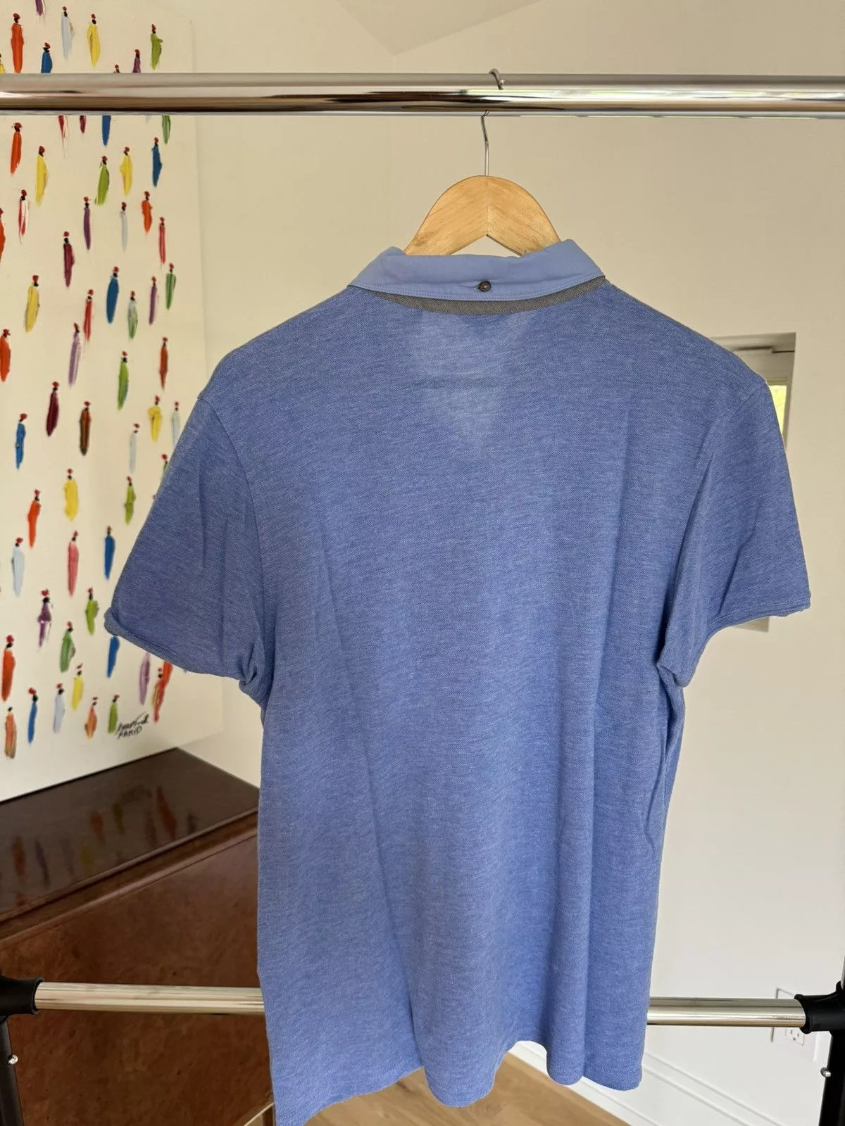 Ted Baker Polos Ted Baker Heather Polo Blue