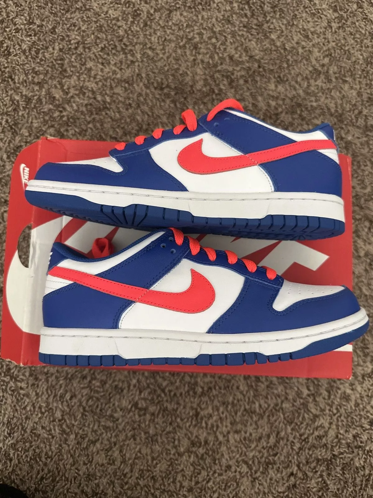 Nike Low Top Sneakers Nike Dunk Crimson Game Royal (GS) Red