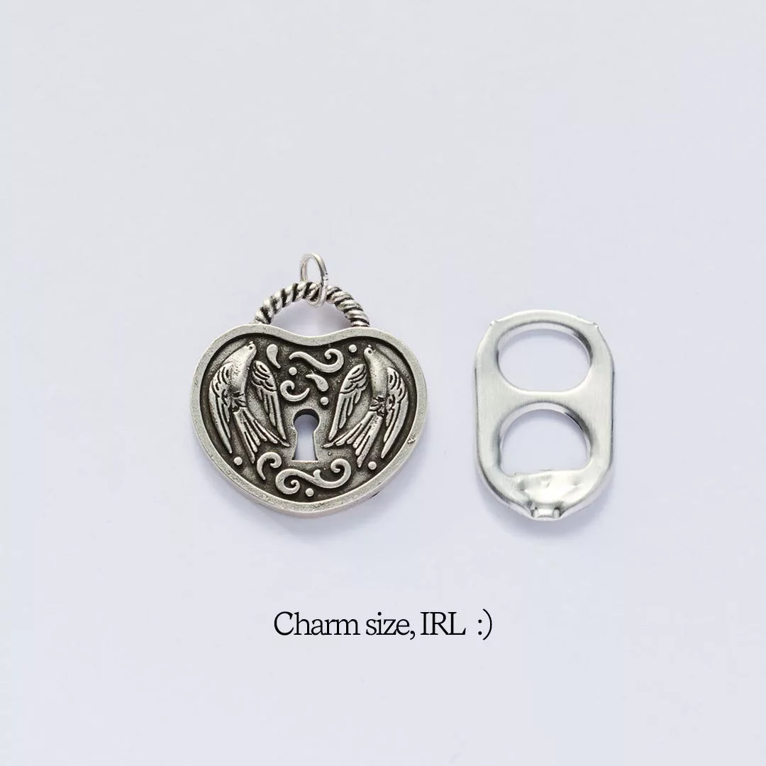 Only Us Heart Charm