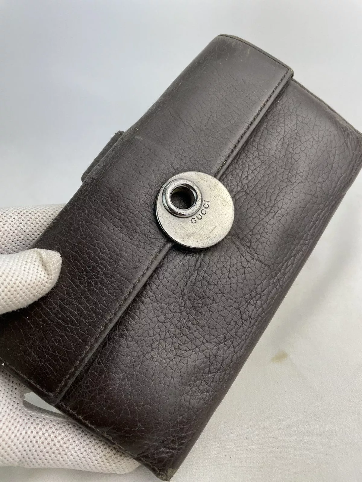 Gucci Wallets ❌Last Drop❌ Auth Vintage Gucci Brown Leather Long wallet