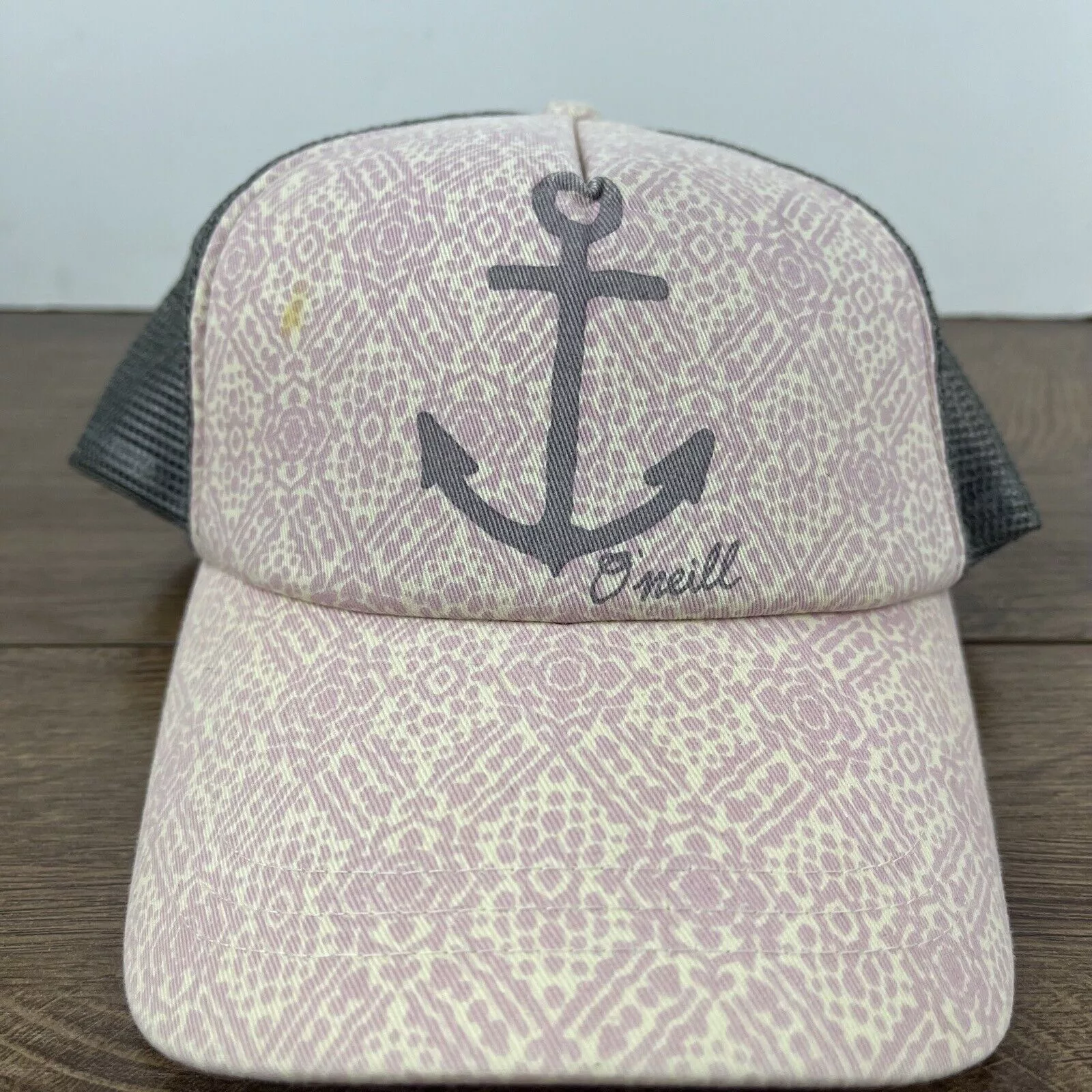 Other Hats Other O'neill Hat Anchor Snapback Hat Pink Hat Adjustable Pink Adu