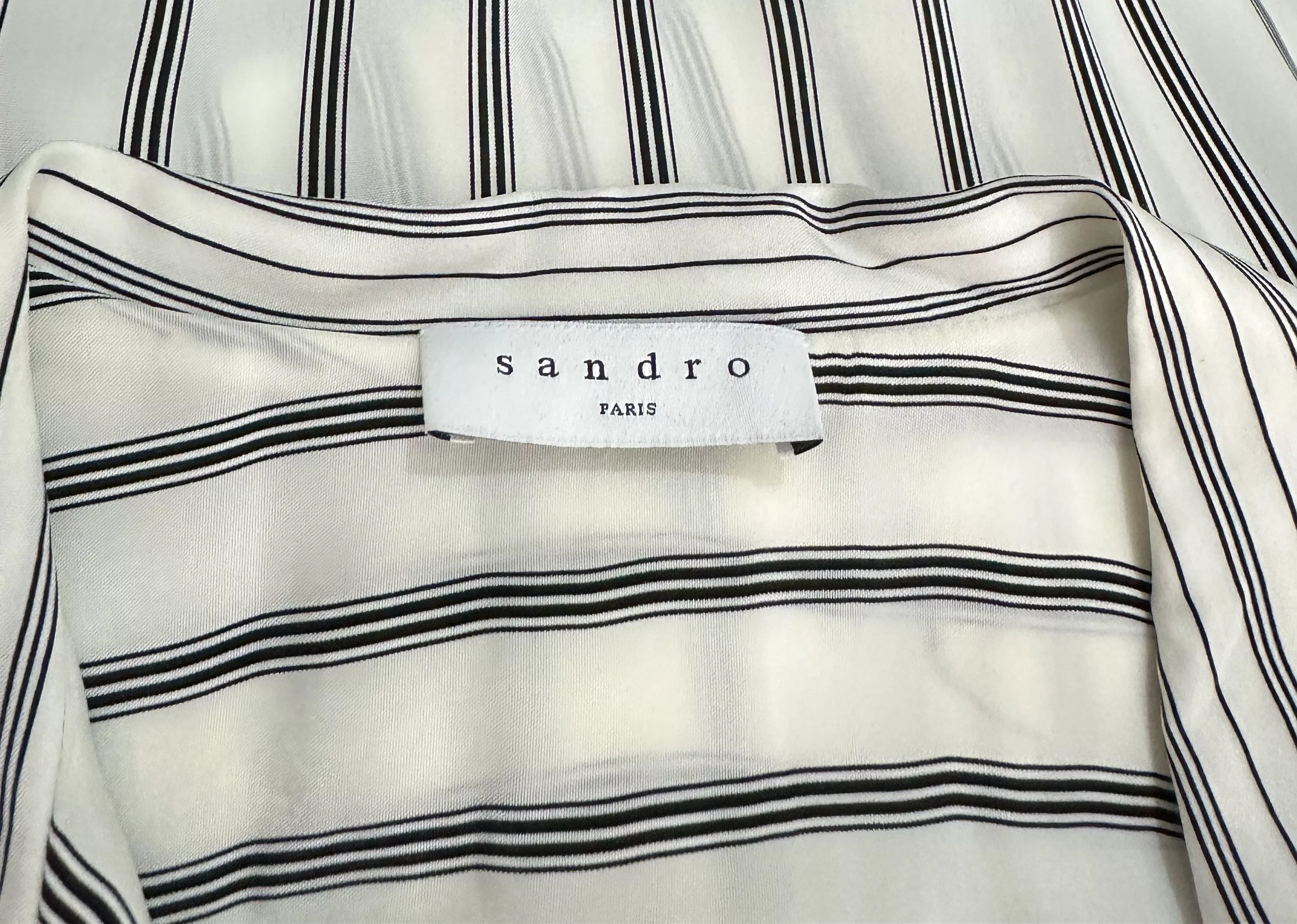 Sandro Jumpsuits Sandro Striped Jumpsuit Multi