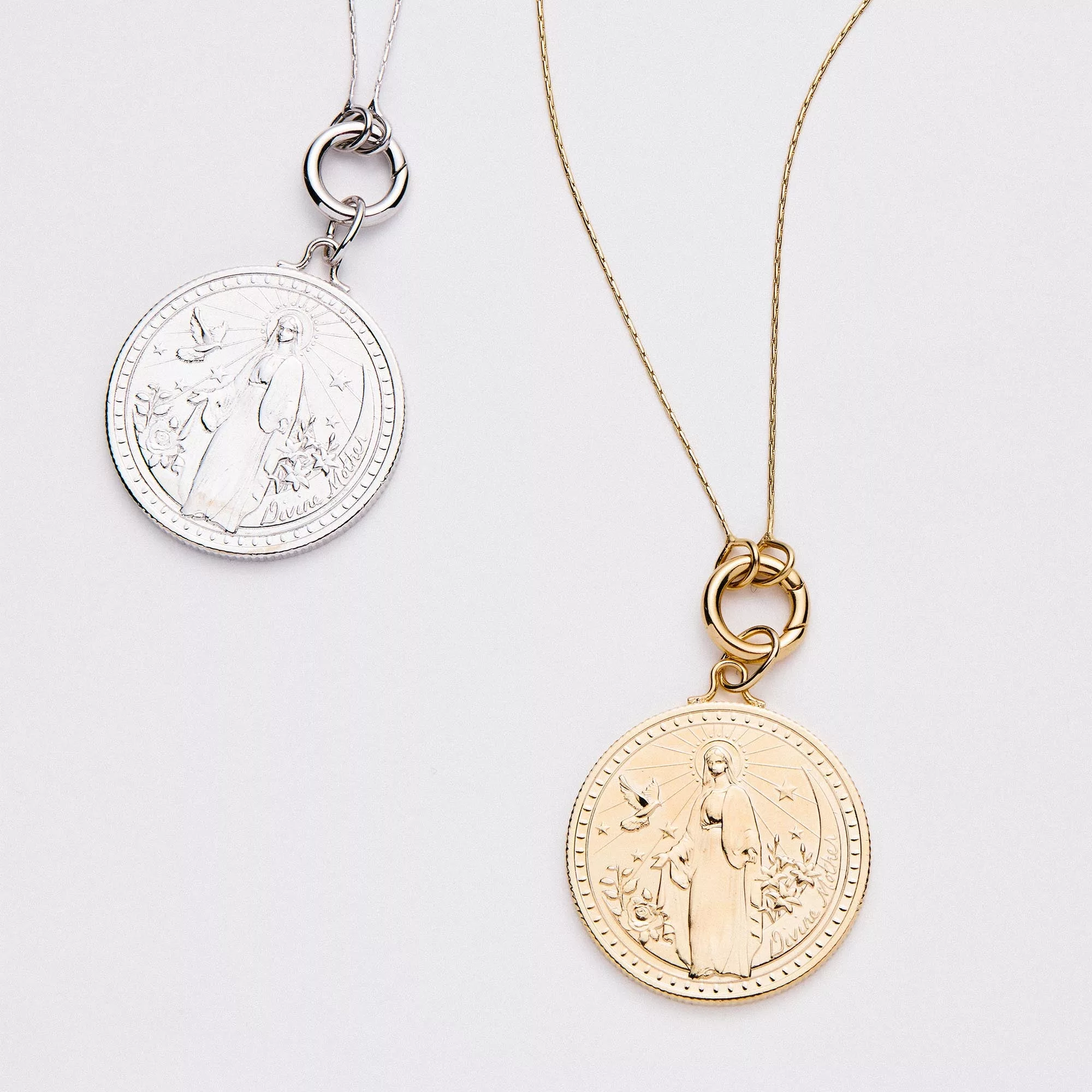 Mother Mary & Archangel Michael Protection Charm