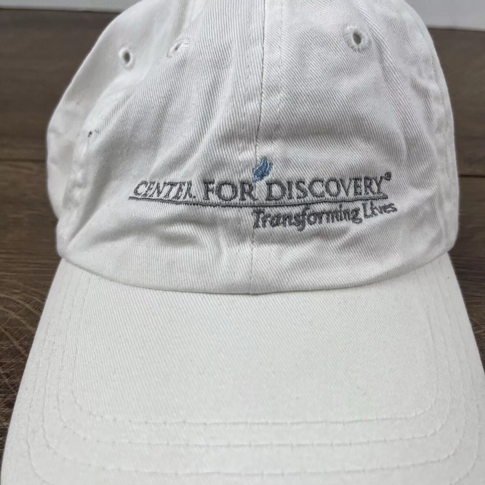 Other Hats Other Center for Discovery Hat White Cap Hat Adjustable Hat White