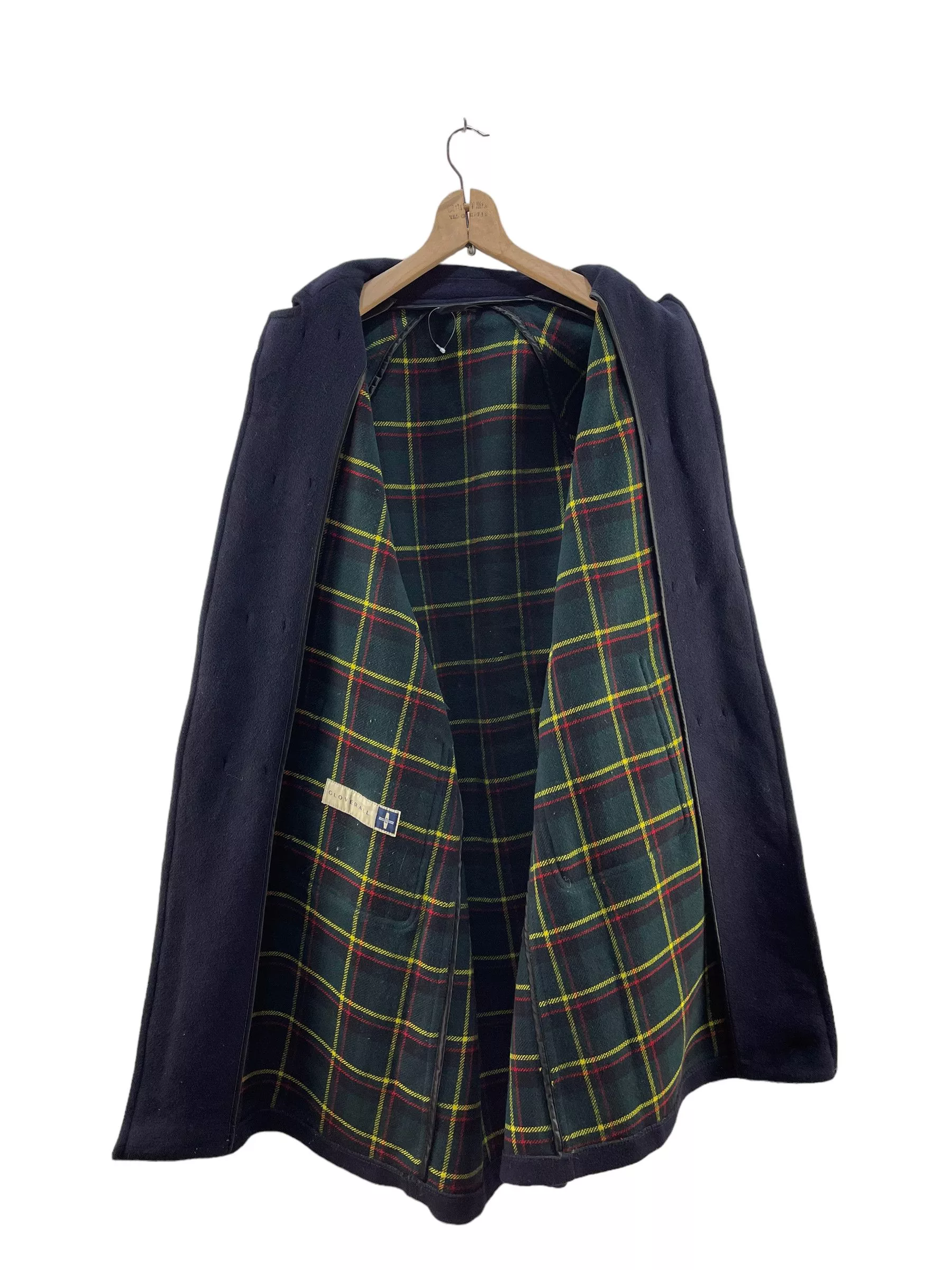 Gloverall Jackets Vintage Gloverall Duffle Coat Jacket Blue