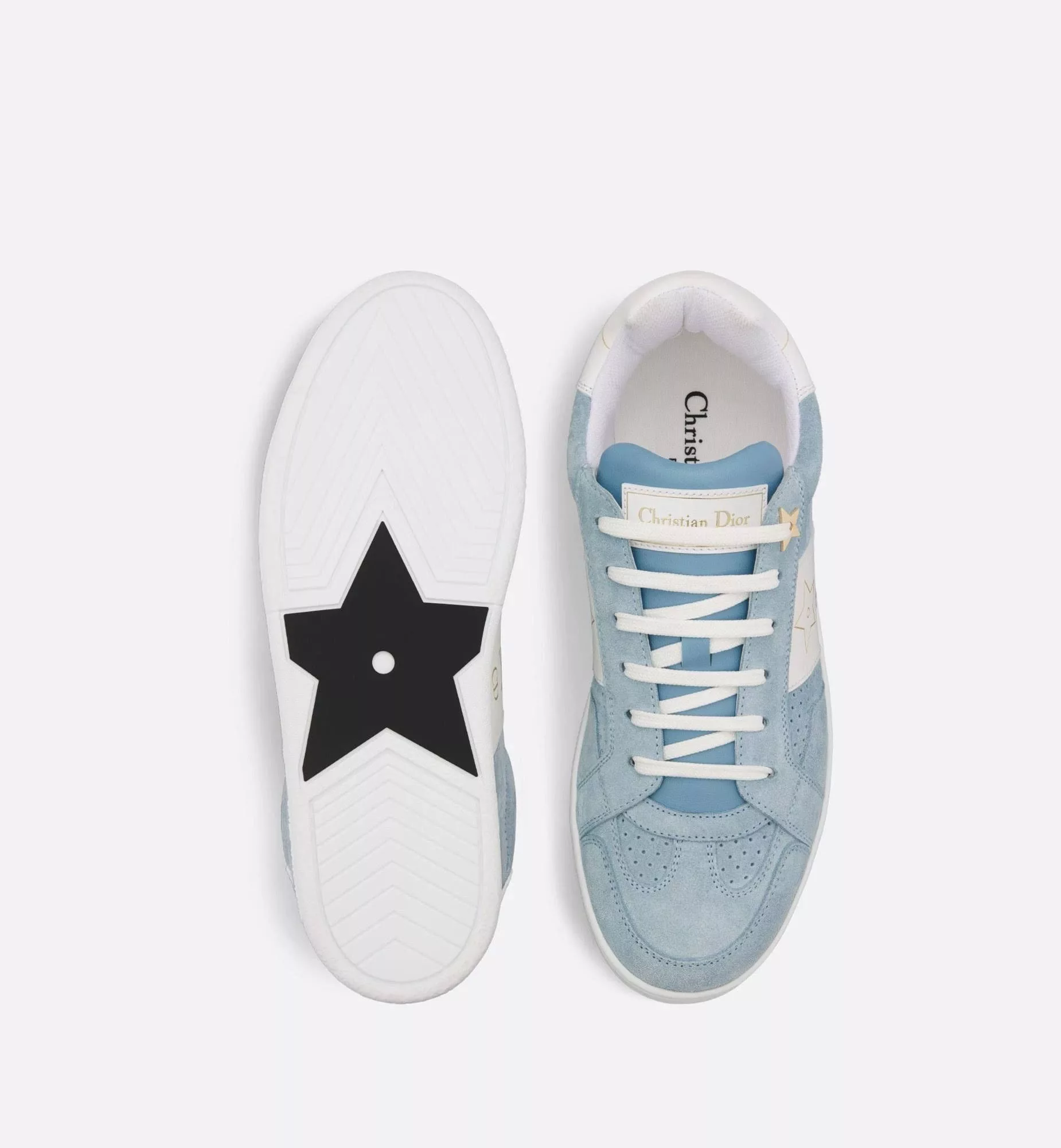 Dior Low Top Sneakers Dior os11x0624 Sneakers in Paste Blue & White Multi