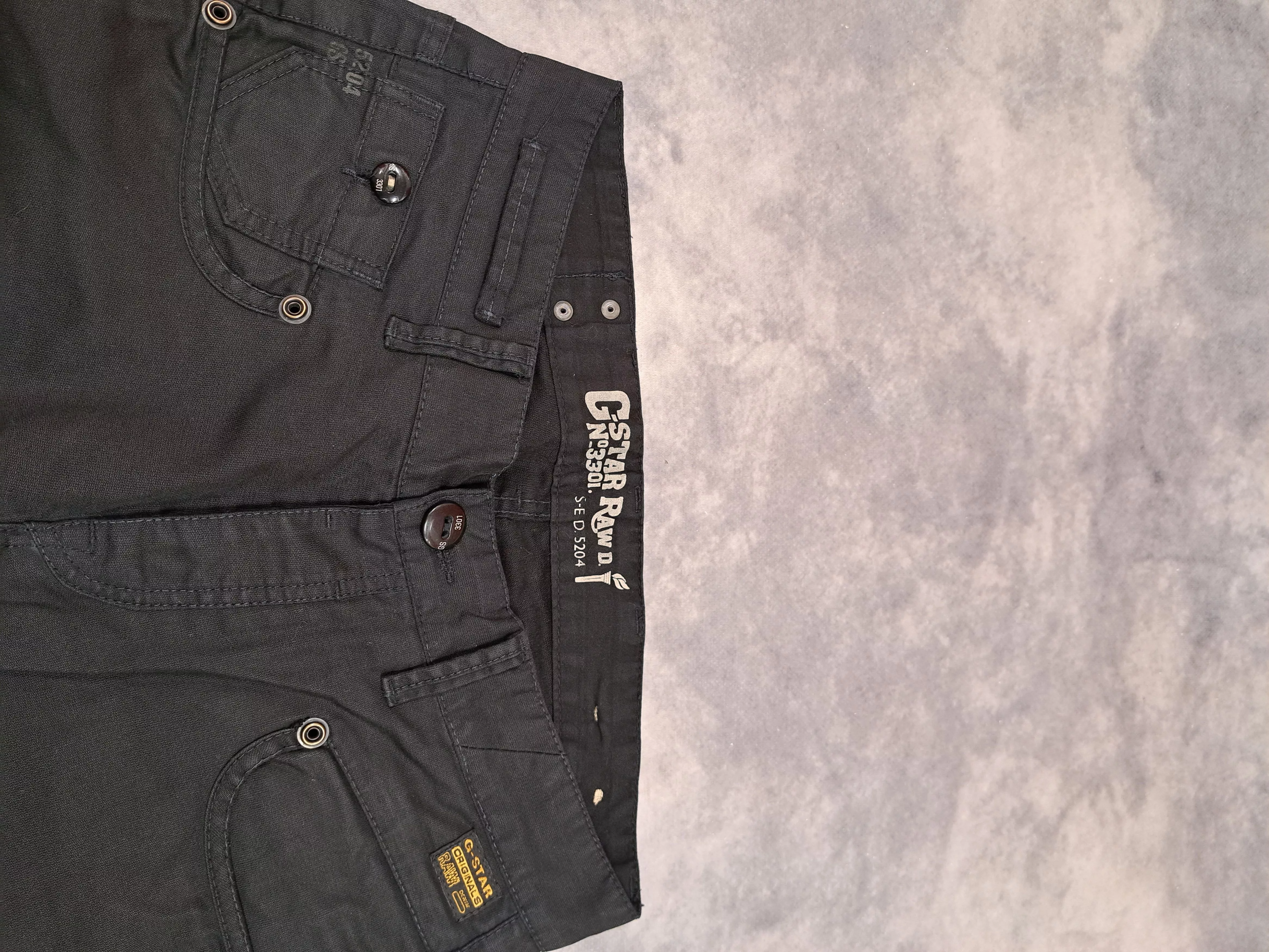 G-Star Denim G-Star Archive Gstar Multipocket Cargo Denim Bondage y2k Drip Black Vintage