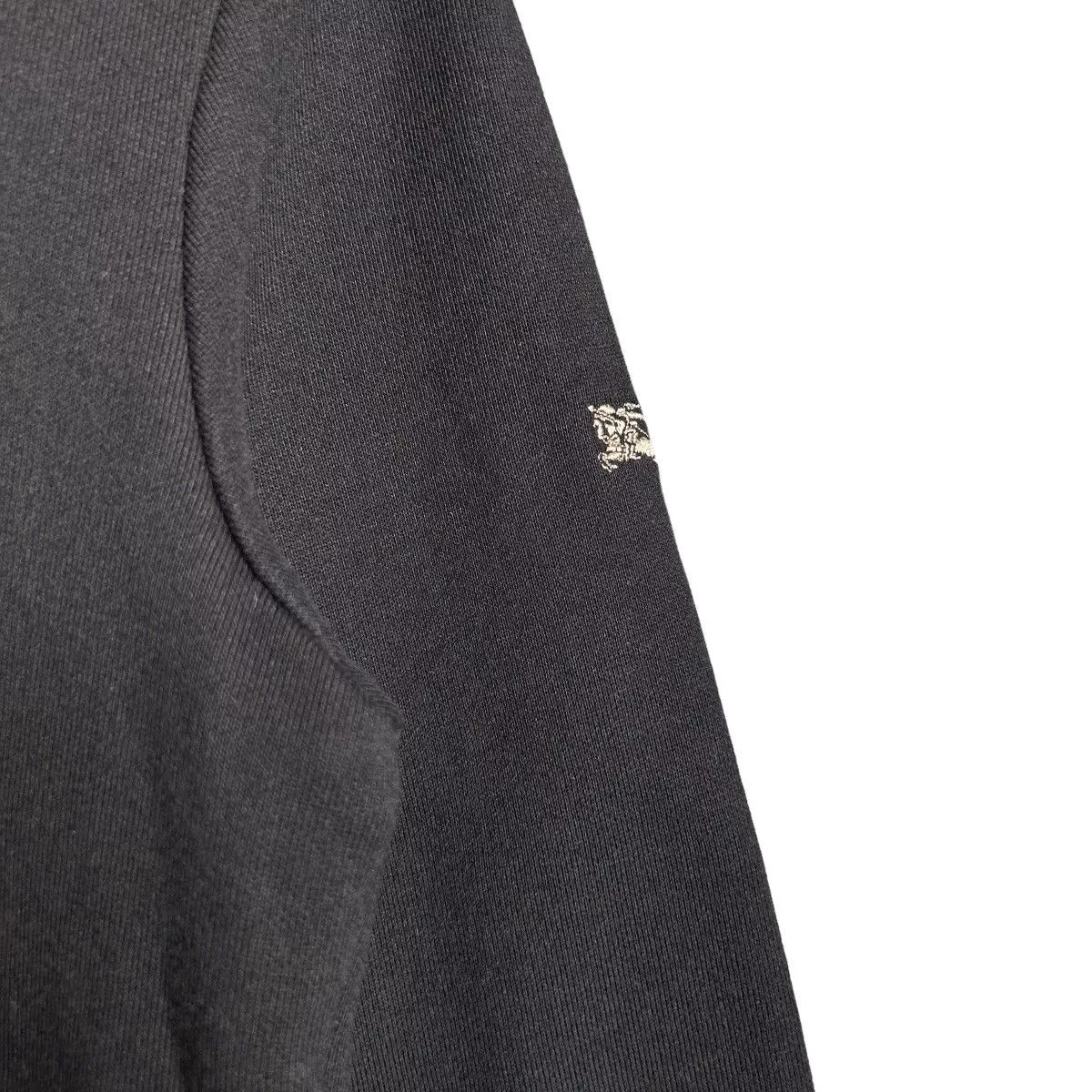 Burberry Sweatshirts Burberry Nova Check Pullover Sweatshirt Black