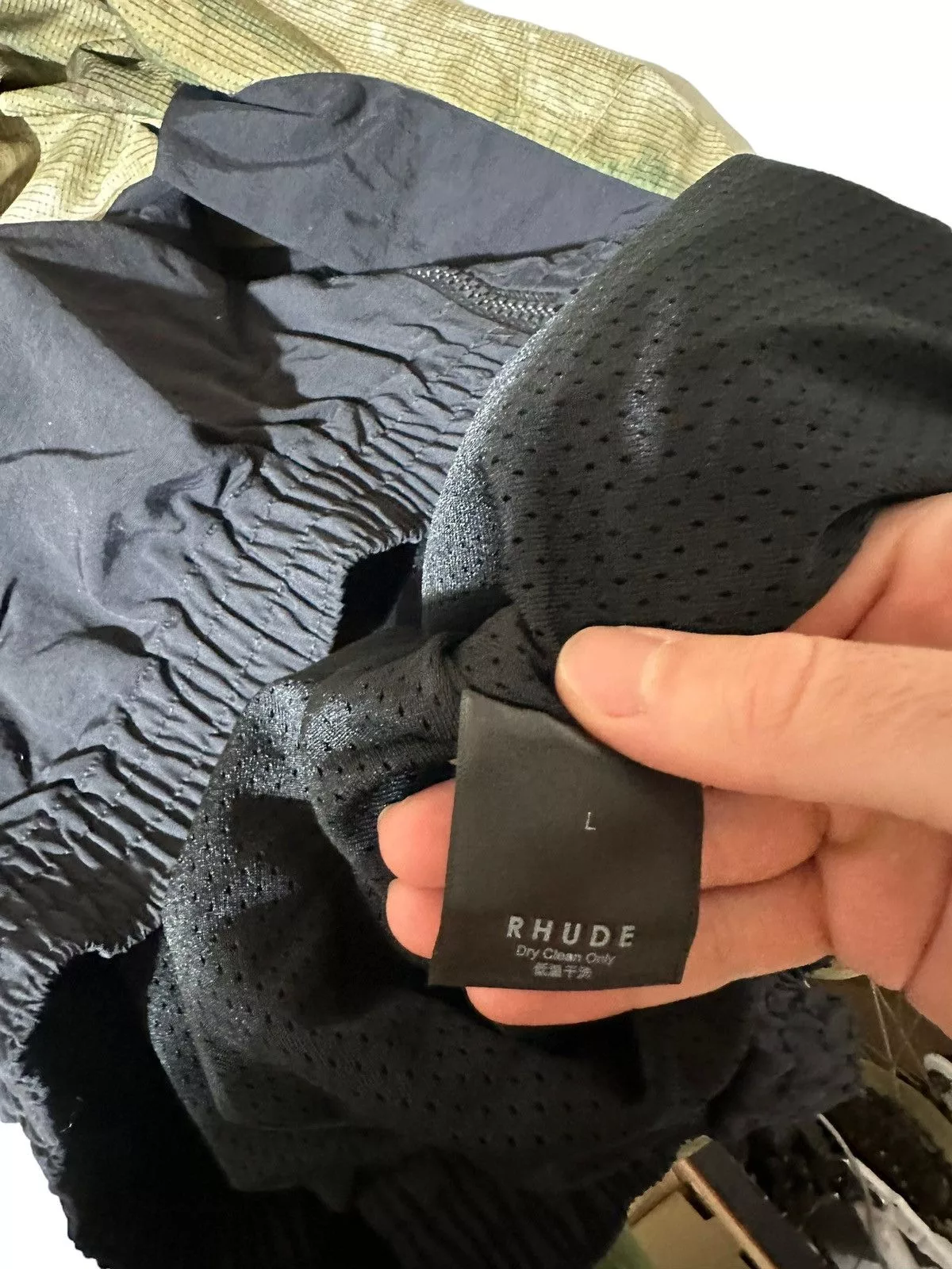 Rhude Light Jackets Rhude Camo Pill Flight Jacket Windbreaker Black