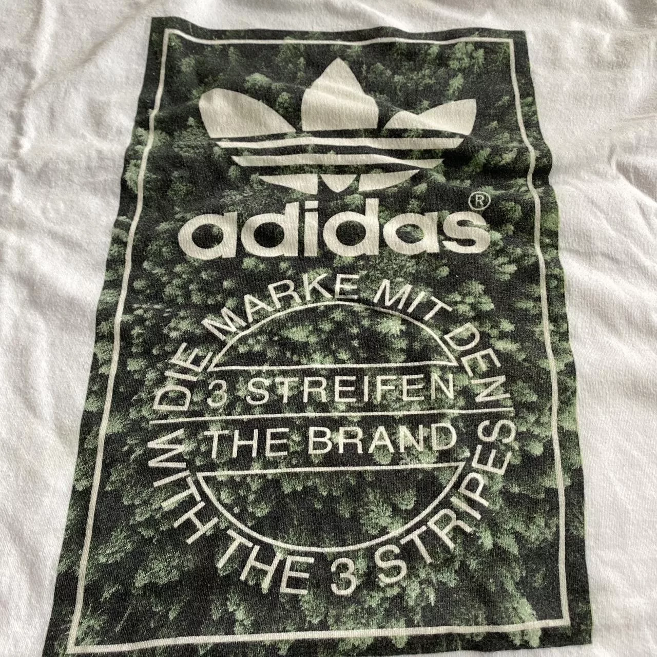 Adidas Short Sleeve T Shirts Adidas Graphic Tee White