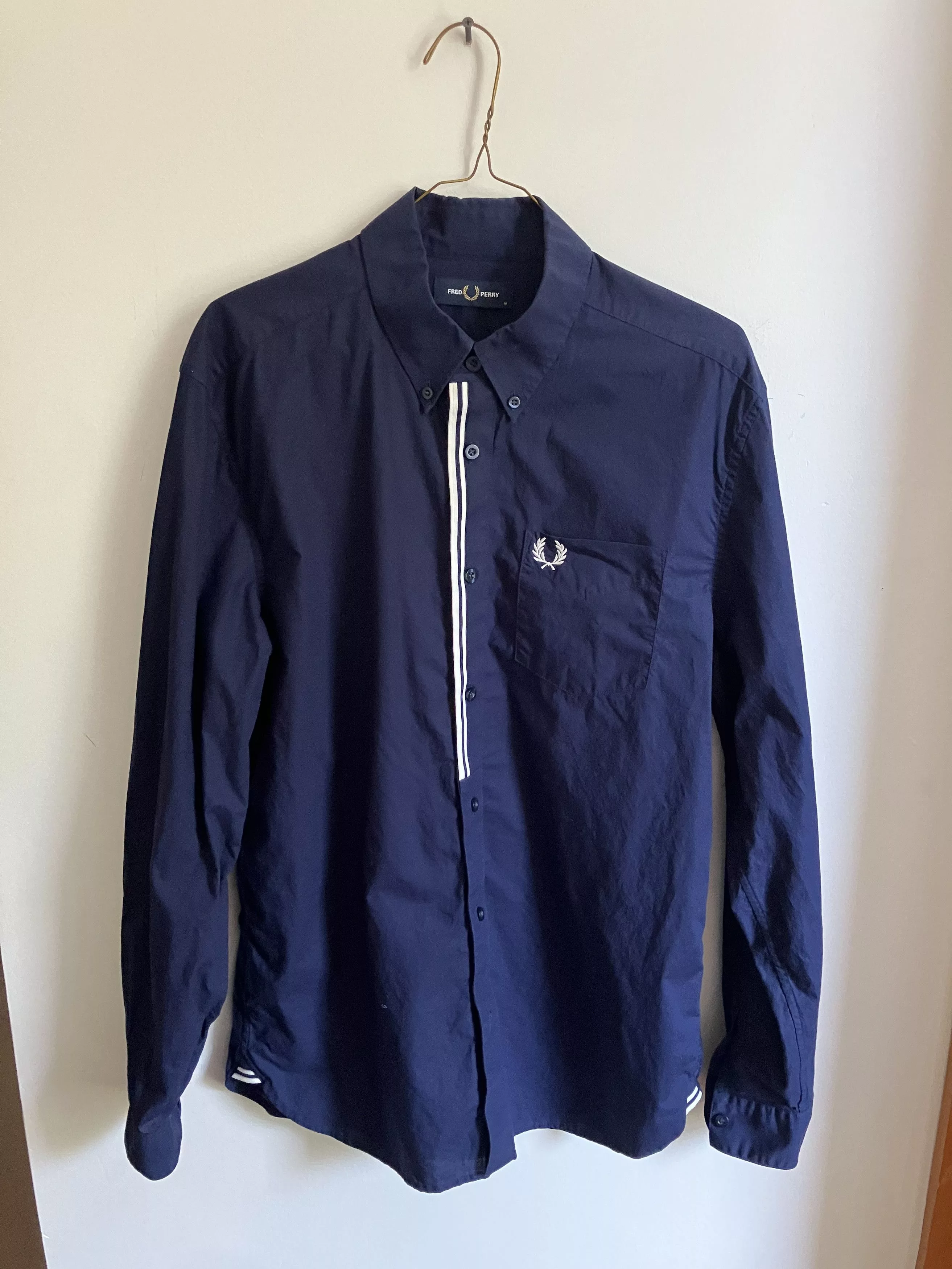 Fred Perry Shirts Button Ups Fred Perry Button Up Medium Blue
