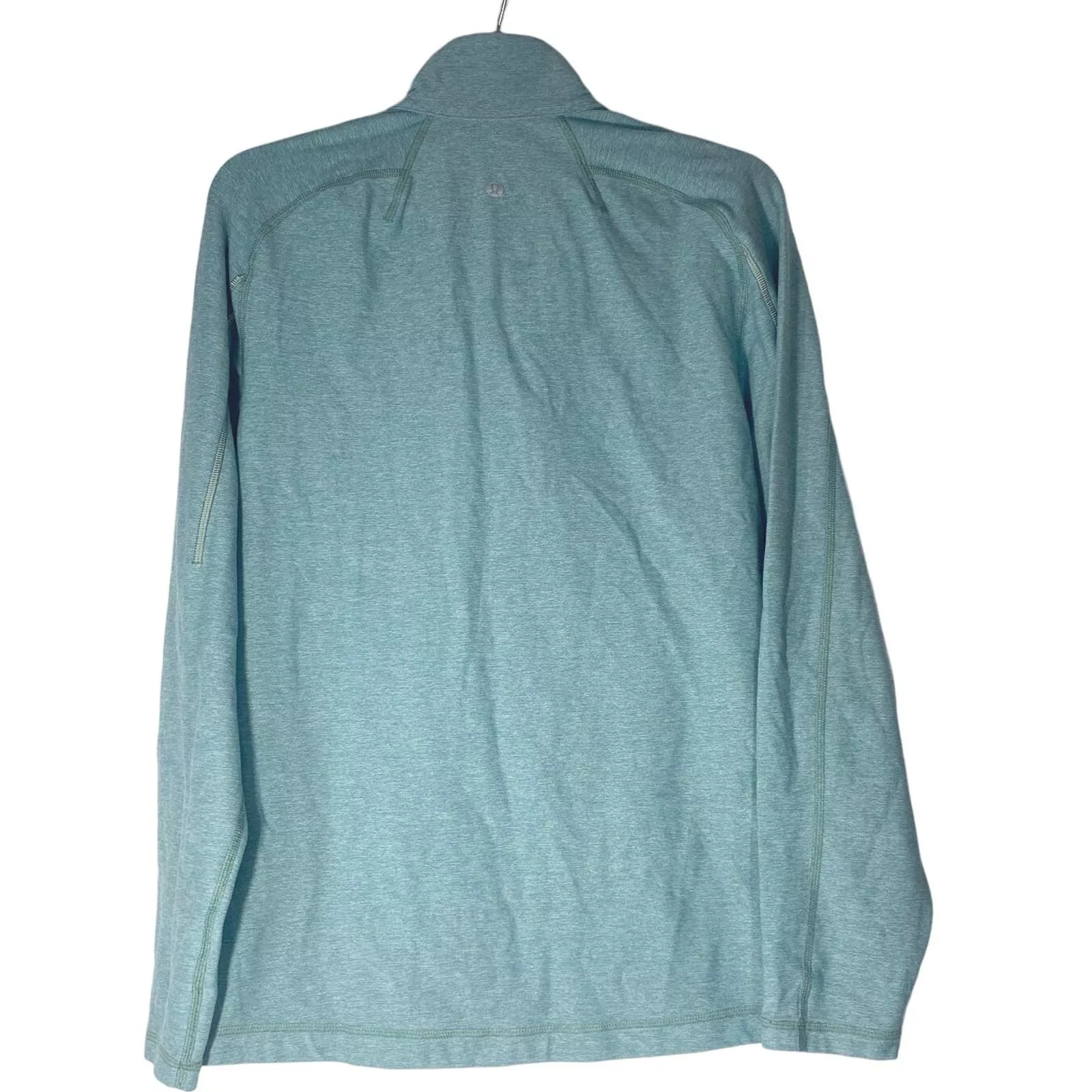 Lululemon Jackets Lululemon aqua blue 1/4 Zip Jacket men sz S