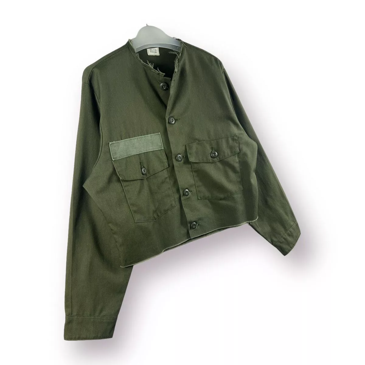 Other Light Jackets Other 🔥 (unisex) Custom Us Army Collarless Crop Type 2 jacket Green Vintage