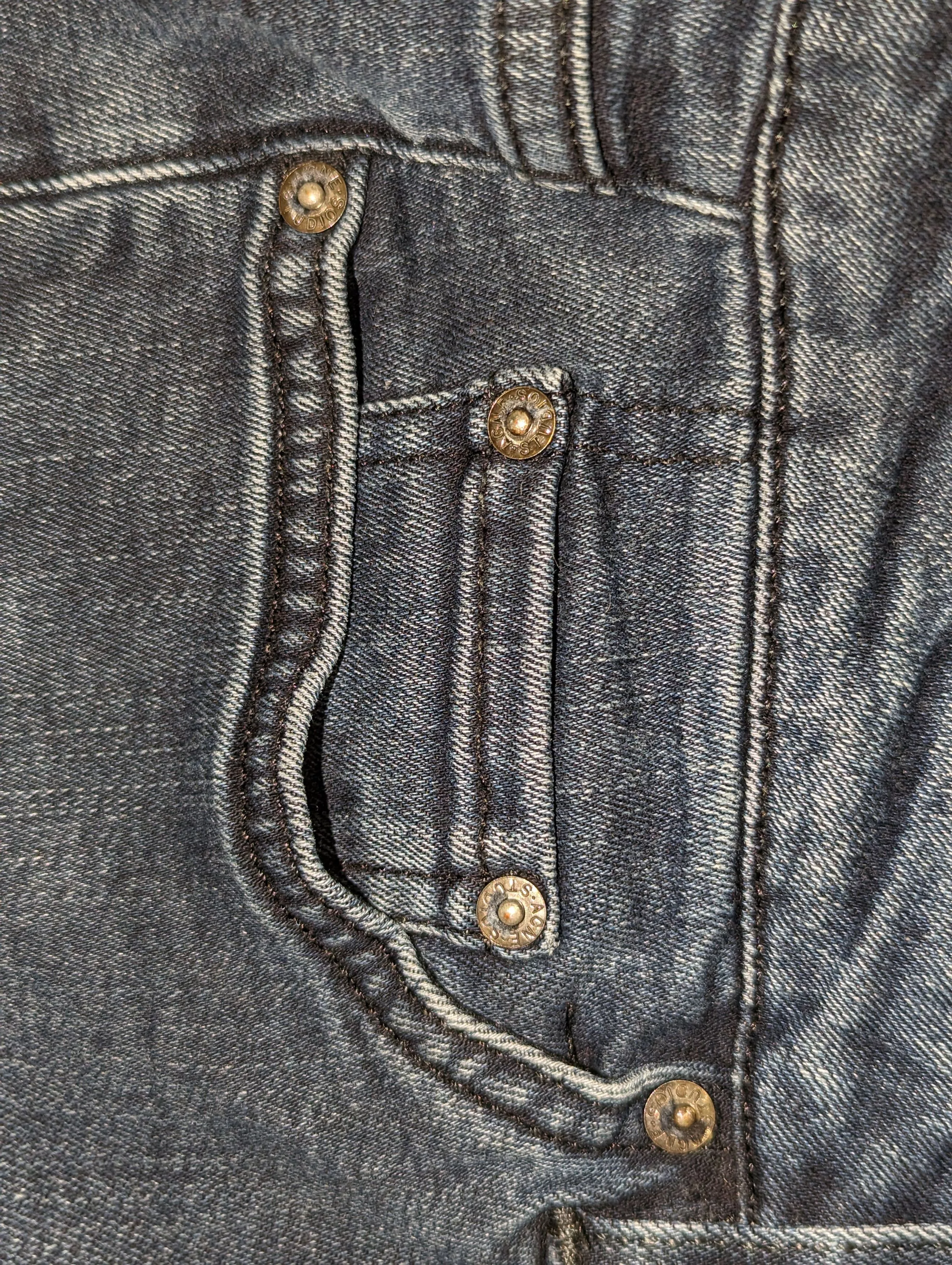 Acne Studios Jeans Acne studios skin 5 deep Blue