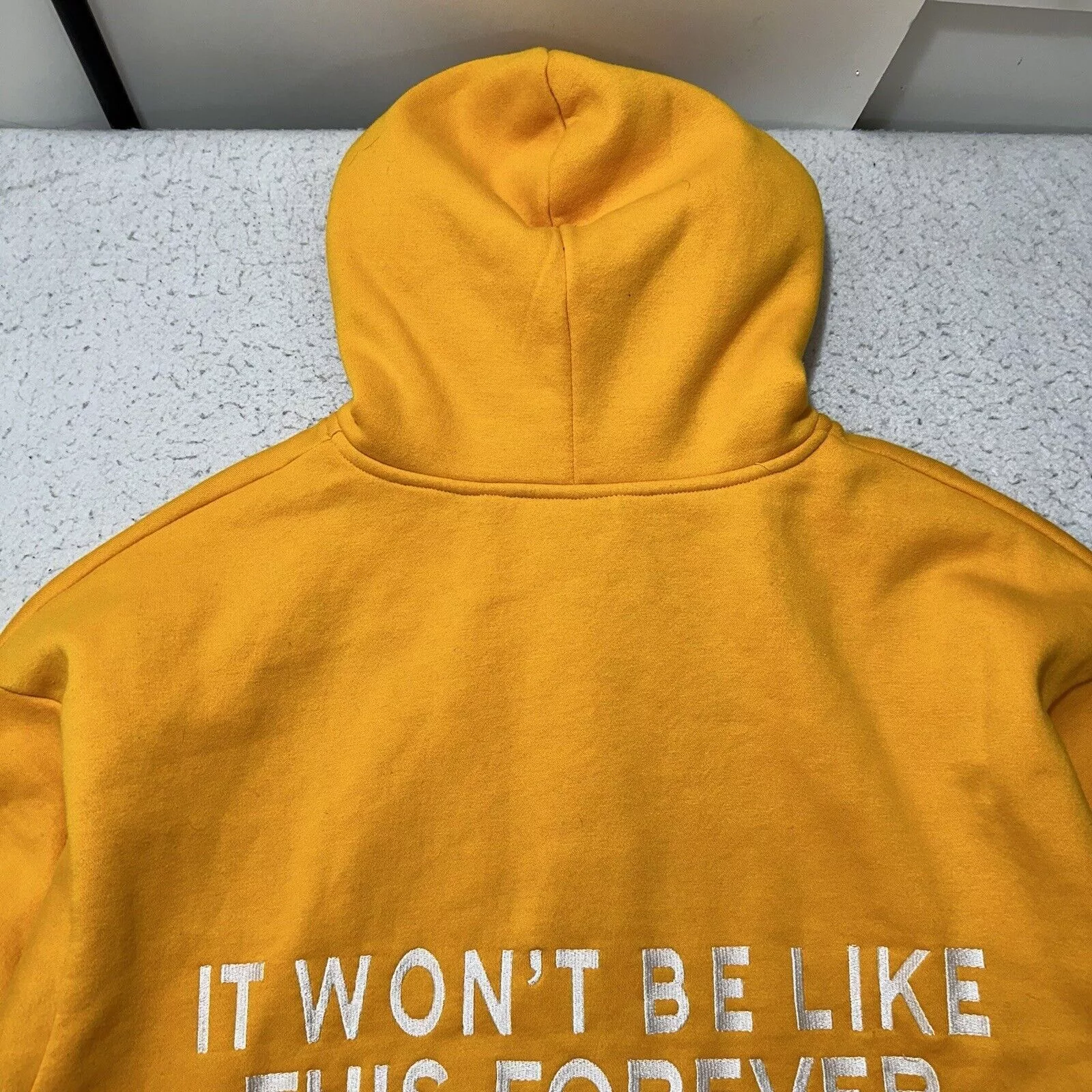 Other Sweatshirts Hoodies Other Get Some Sleep XXL Hoodie Won't Be Like This Forever Mustard Yellow