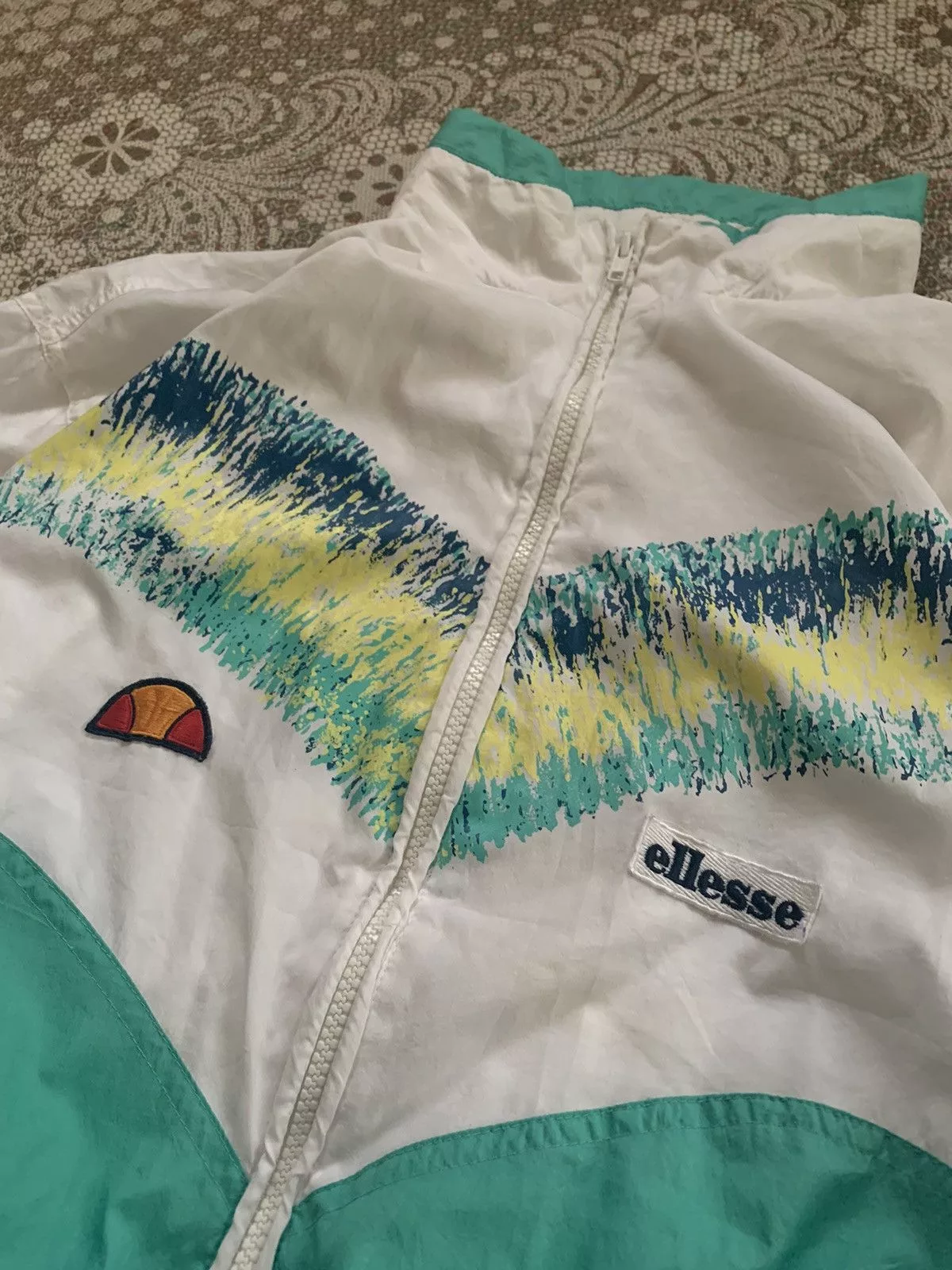 Ellesse Light Jackets Ellesse vintage jacket nylon White