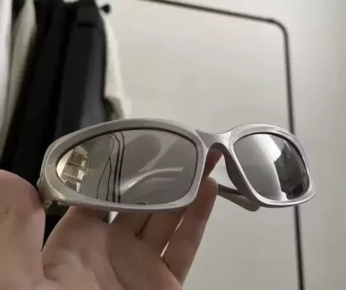 Jewelry Sunglasses Jewelry Dystopian Sunglasses Retro Silver Cyber Punk Archive Cosplay Vintage
