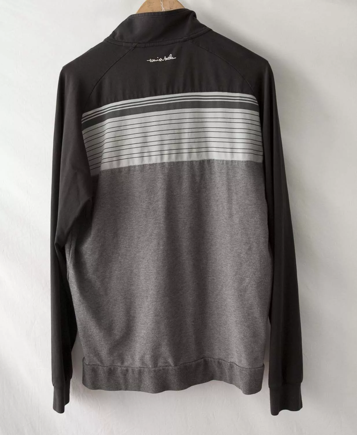 TravisMathew Light Jackets TravisMathew Travis Mathew Pullover 1/3 Zip Size M Gray