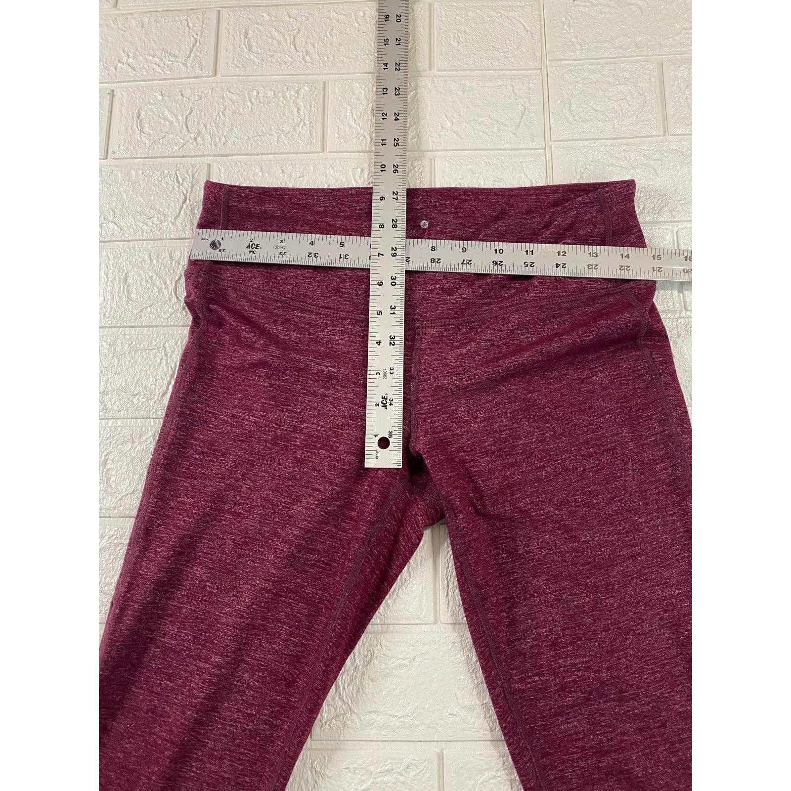 Athleta Leggings size medium Red