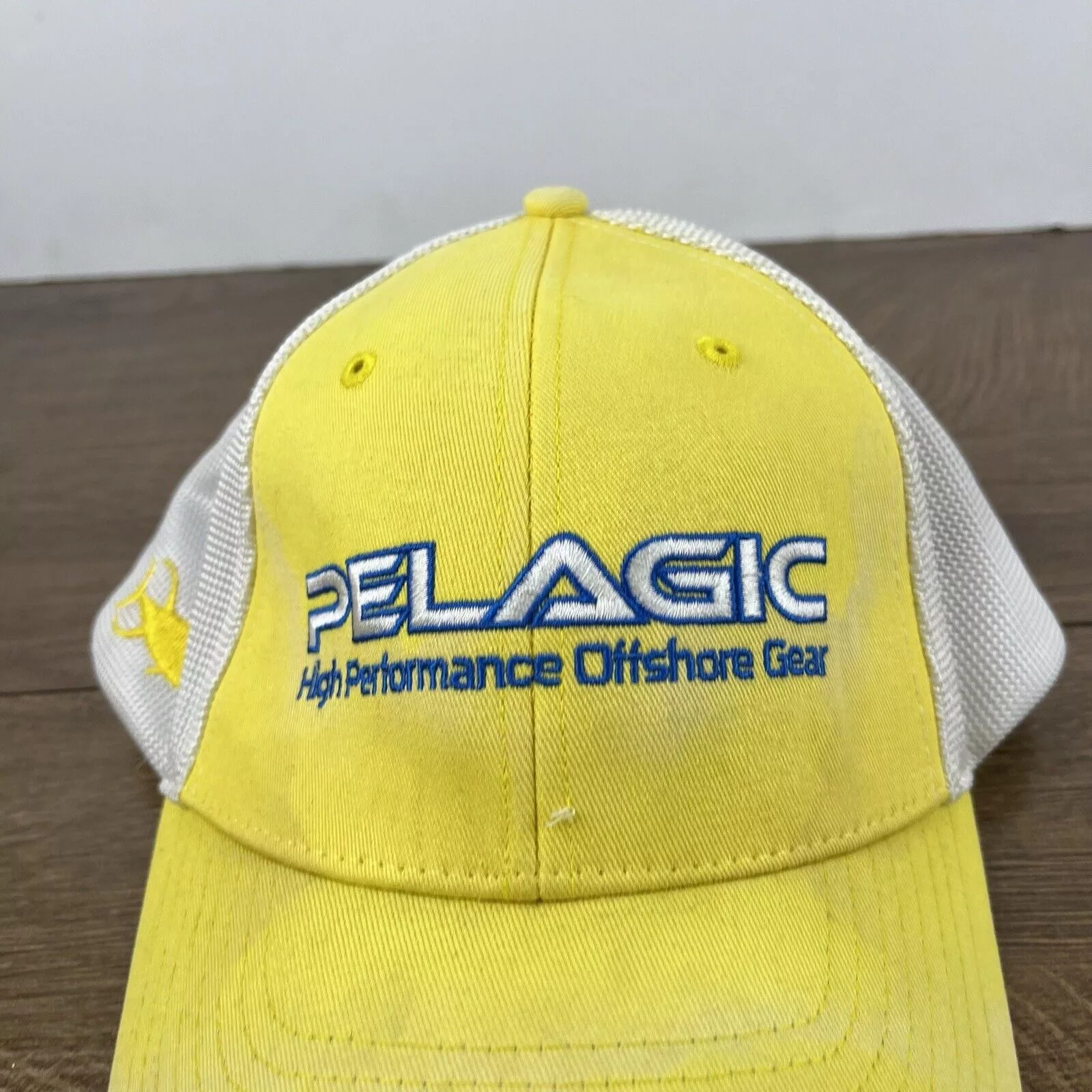 Other Hats Other Pelagic Hat Pelagic Baseball Hat Yellow Cap Adjustable Yello