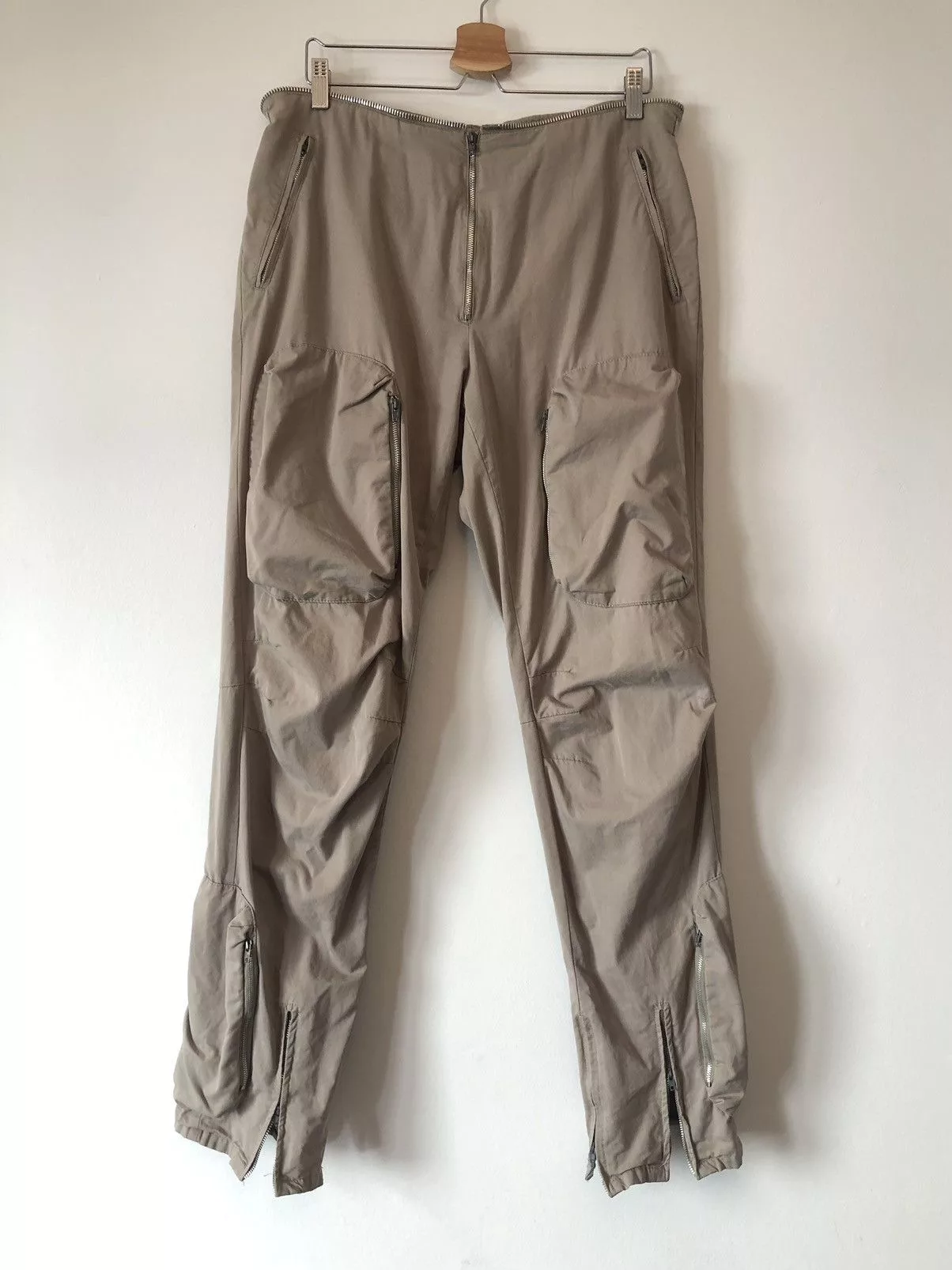 Helmut Lang Casual Pants Helmut Lang FW99 Astro Cargo Beige