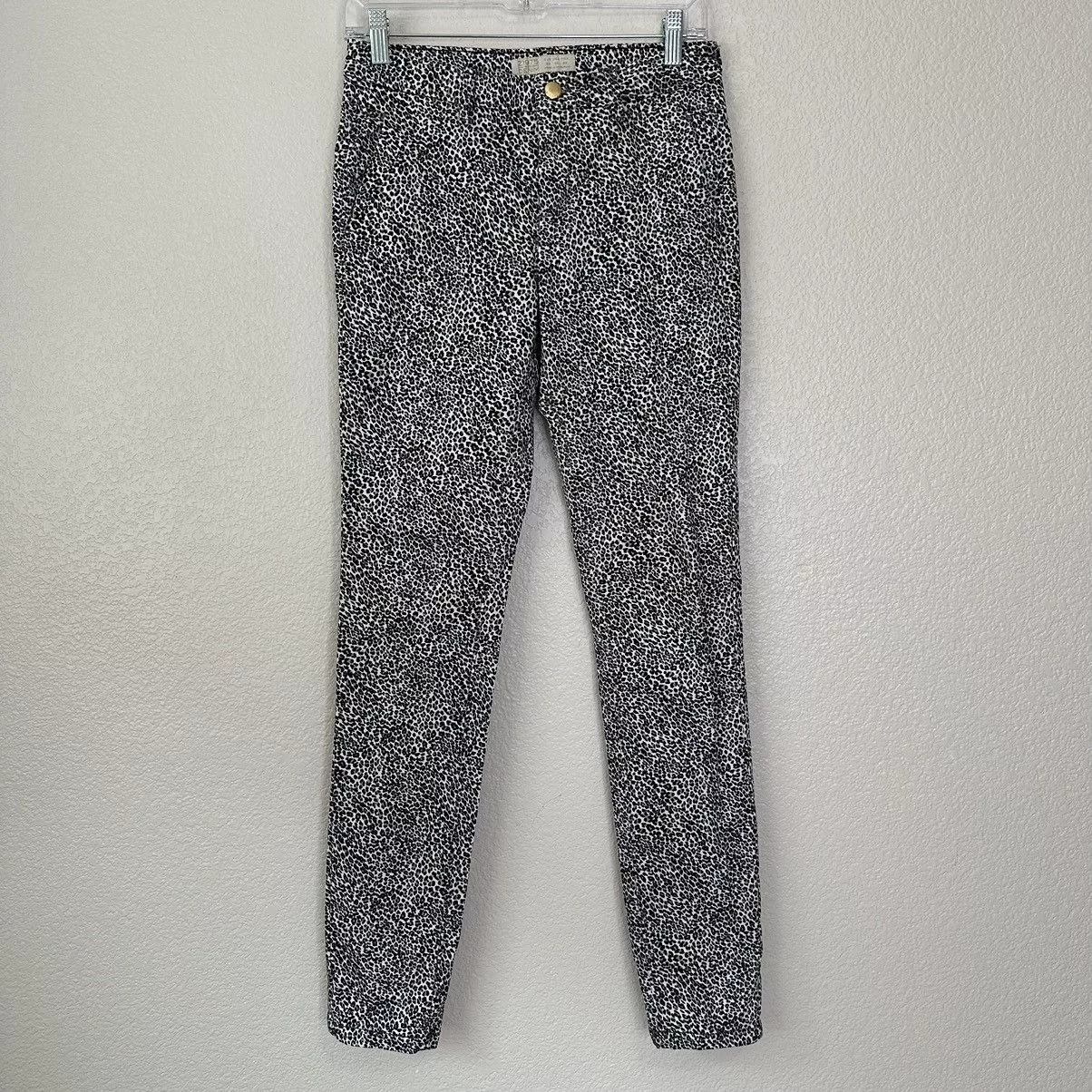 Zara Jeans Zara Basic Denim Z1975 Leopard Skinny Jeans Multi