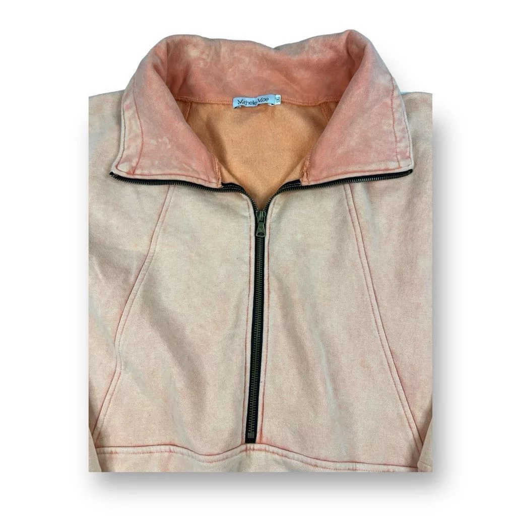 Other Sweatshirts Other Michelle Mae 1/4 Zip Pullover Size Extra Large Pink