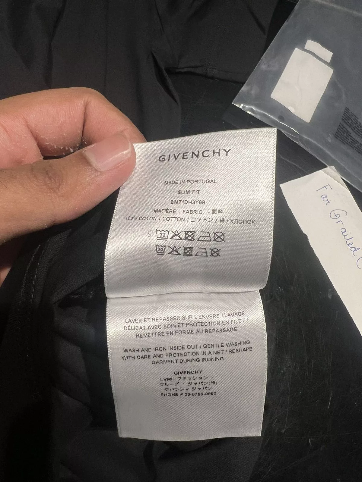 Givenchy Short Sleeve T Shirts Givenchy Rainbow Logo Embroidered Tee Black