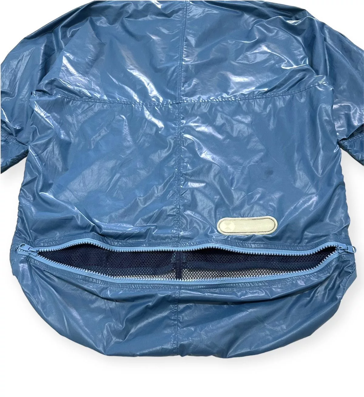 Final Home Light Jackets Final Home × Issey Miyake Grailed Final Home Runaway Survival Jacket by Issey Miyake Blue Vintage