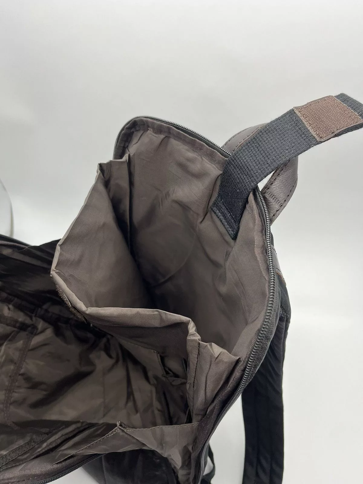 Leather Bags Luggage Leather Backpack Doublee Marvest Compration Brown