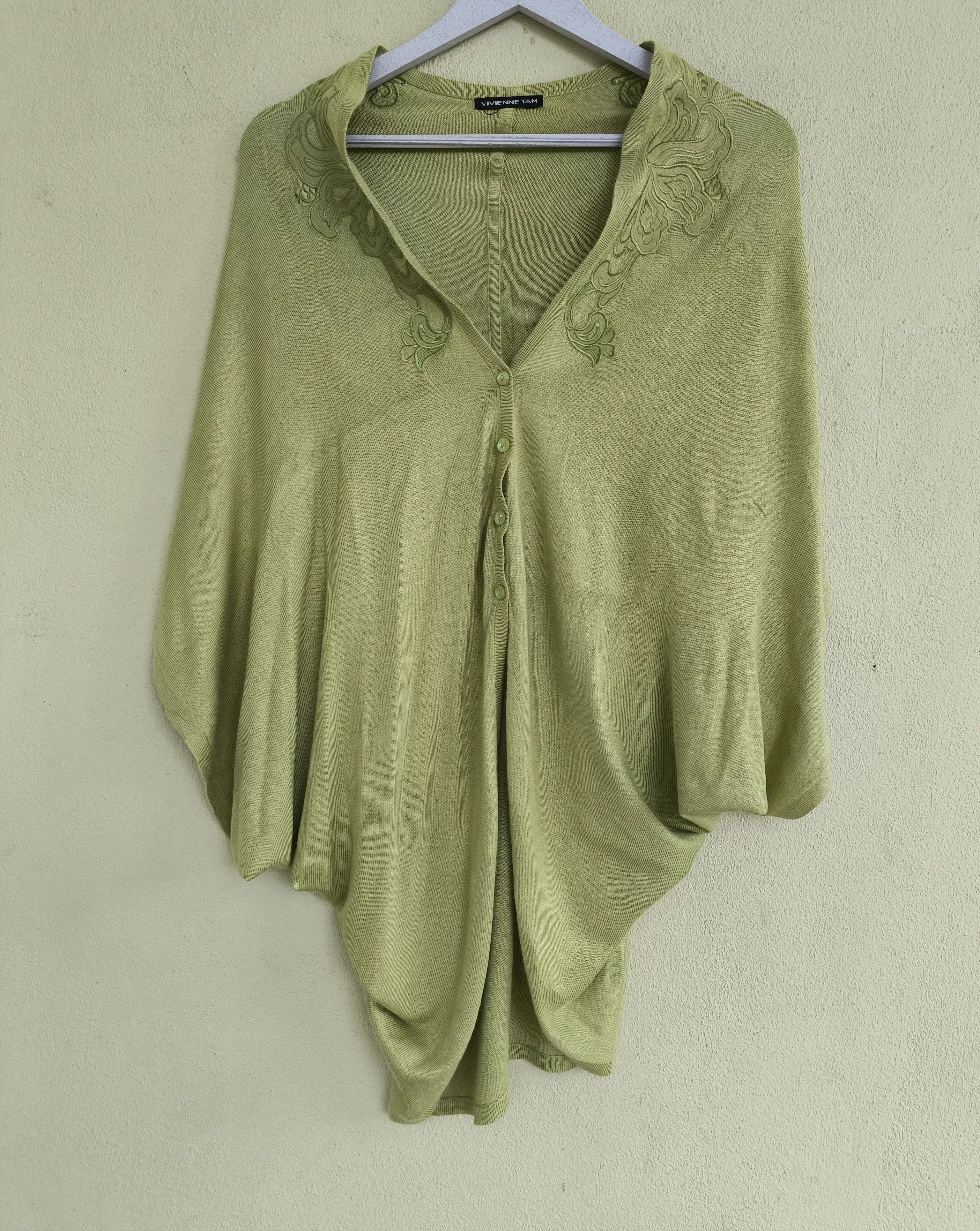 Vivienne Tam Vests VIVIENNE TAM rayon button capes Multi