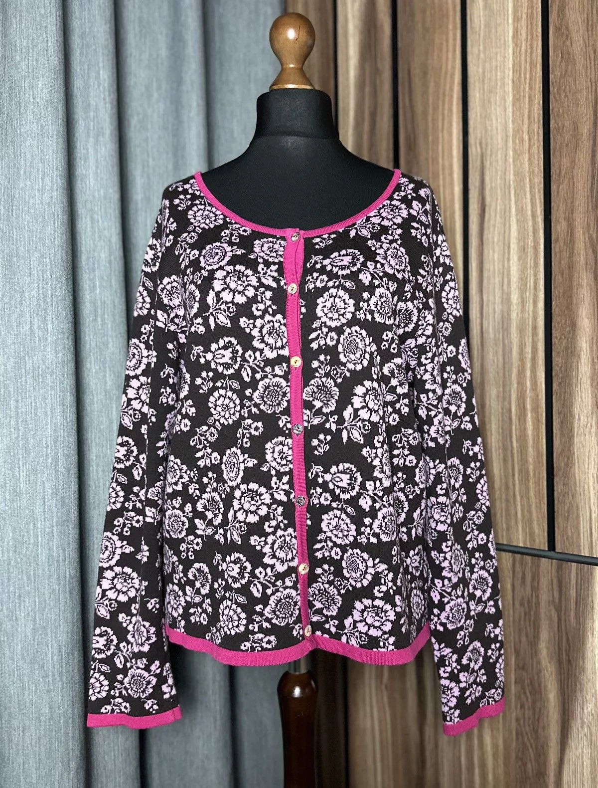 Other Sweaters Other Deerberg by Oska Multi Cardigan Sweater Women's Size XL Luxury
