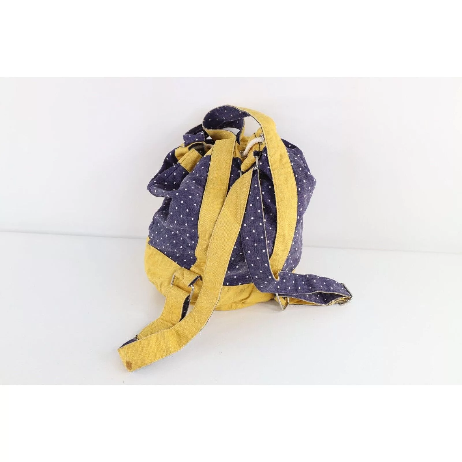 Esprit Backpacks Esprit × Vintage Vintage 90s Esprit Distressed Polka Dot Top Loader Backpack Multi