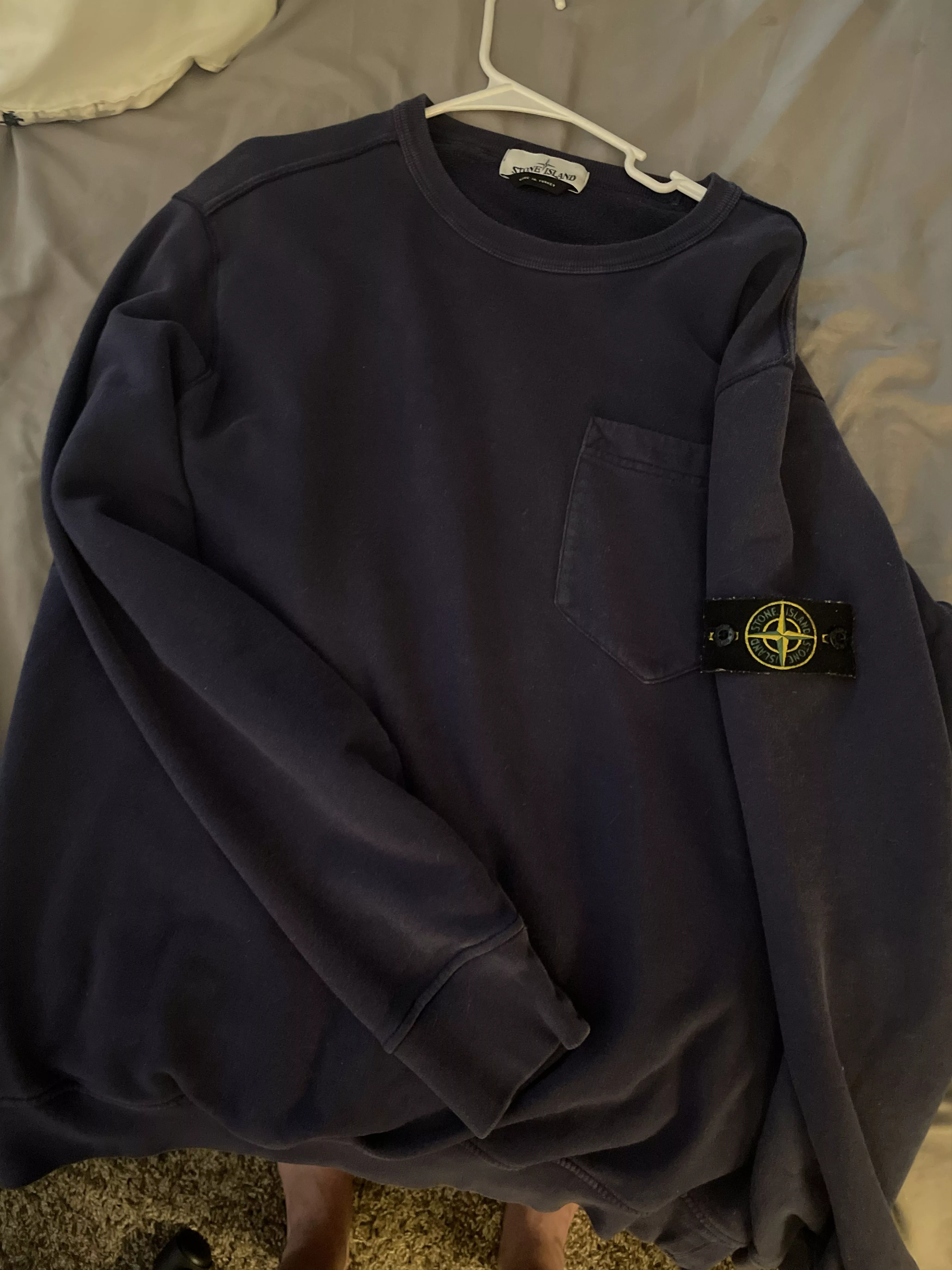 Stone Island Sweaters Knitwear Stone island purple crew