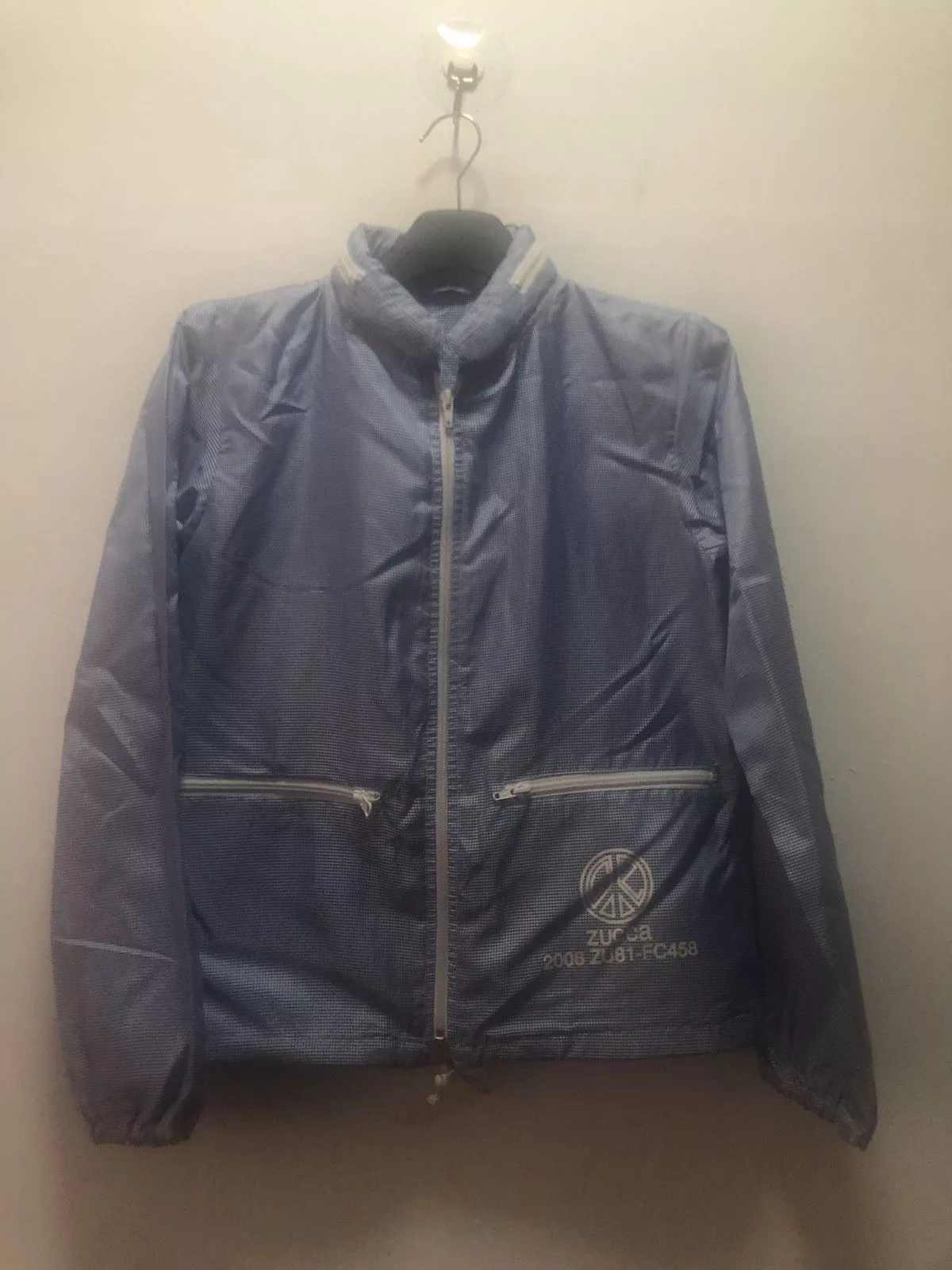CABANE de ZUCCa Jackets CABANE de ZUCCa × Issey Miyake CABANE DE ZUCCA 2008 Jacket Windbreaker Hoodie Blue