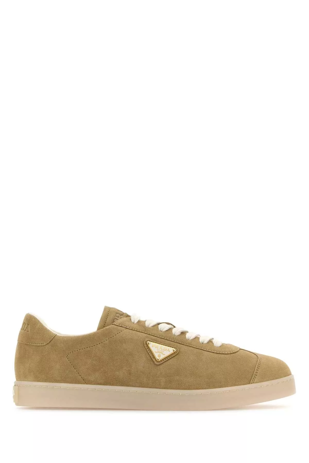 Prada Low Top Sneakers Prada Beige Suede Sneakers Multi