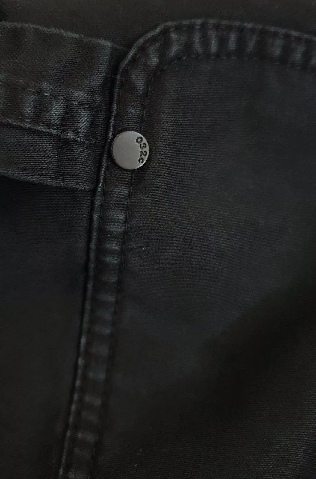 032c Casual Pants 032c Double Shift cotton utility trousers Gray