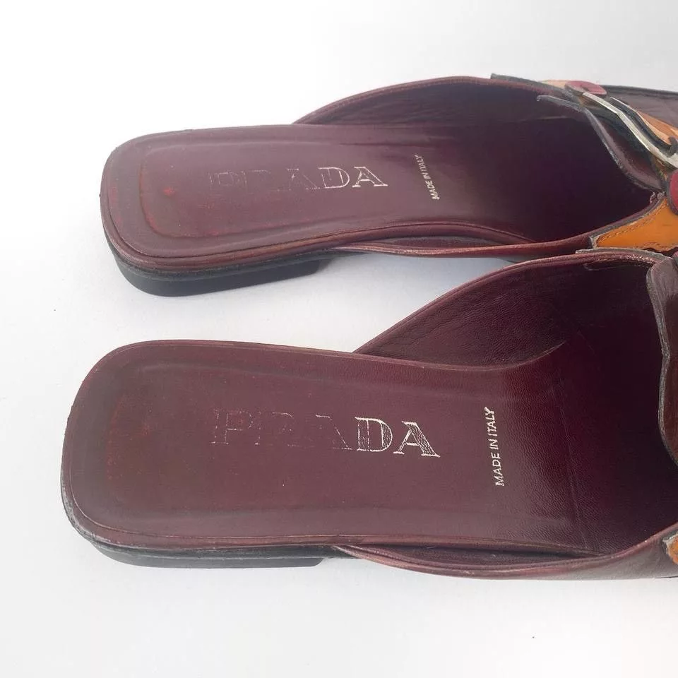 Prada Flats Prada × Vintage prada spring/summer 2000 Purple