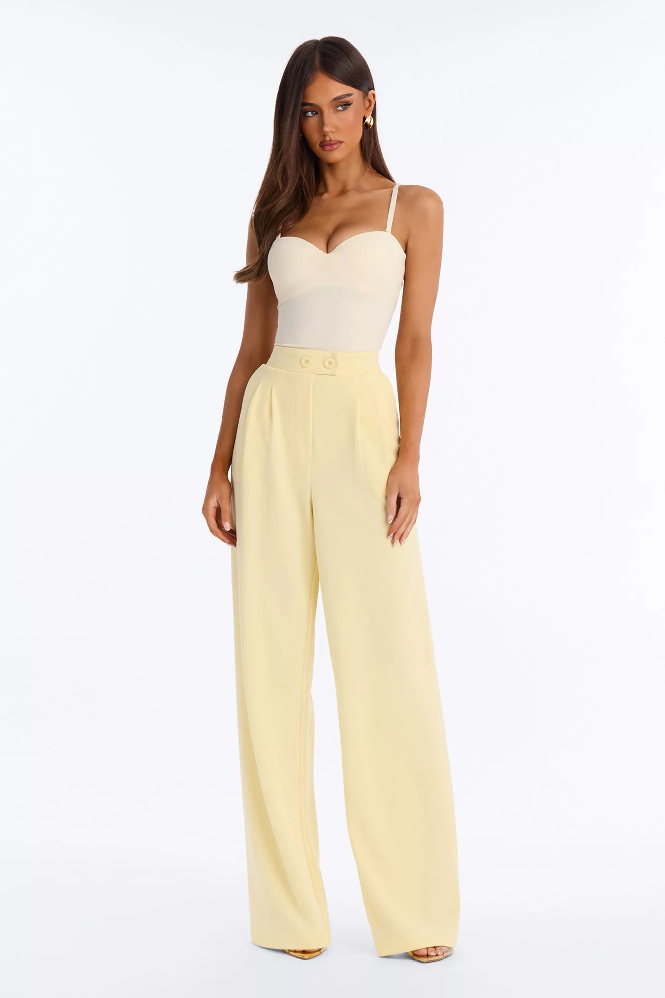 Feeling Focused Trouser - Butter Yellow