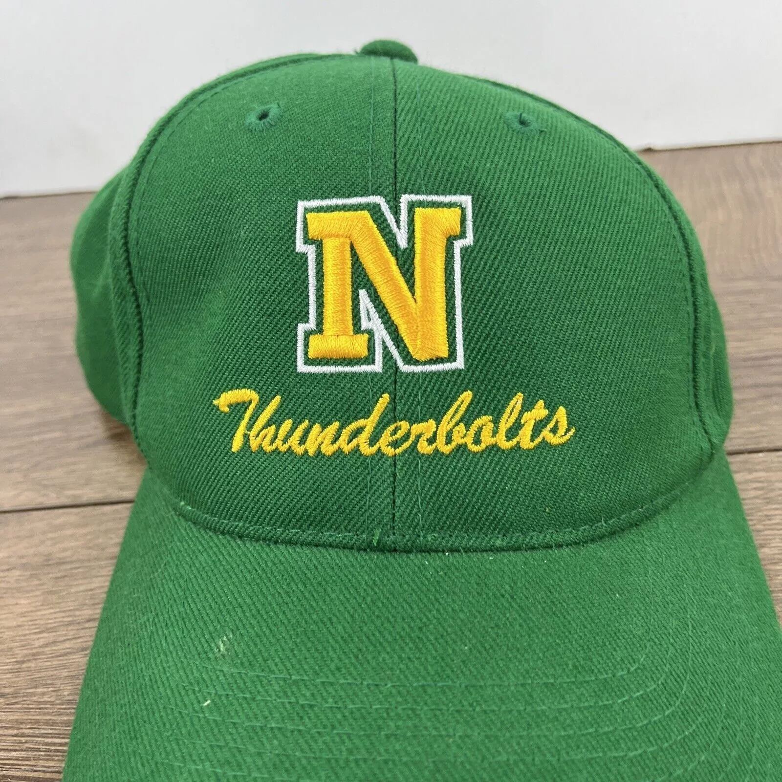 Other Hats Other N Thunderbolts Hat Thunderbolts Green Hat Snapback Adjustabl