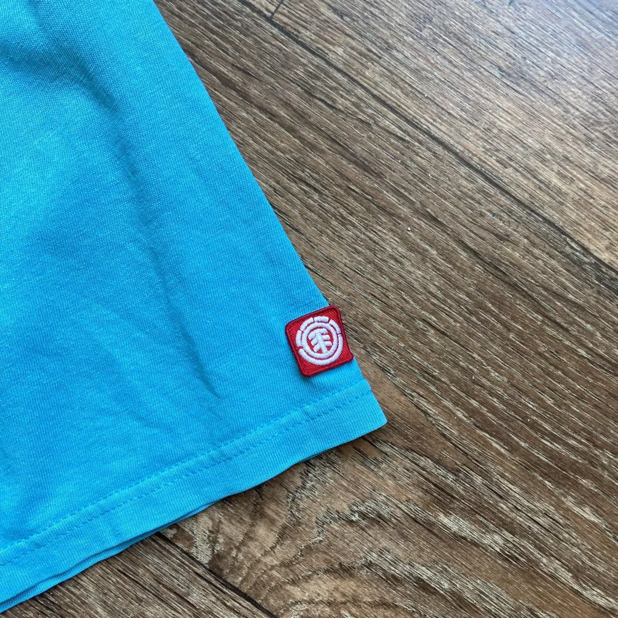 Element Short Sleeve T Shirts Element × Shorty's Skateboards × Vintage ‼️Rare‼️ Vintage Adult Y2K Element SK8 T-shirt Blue