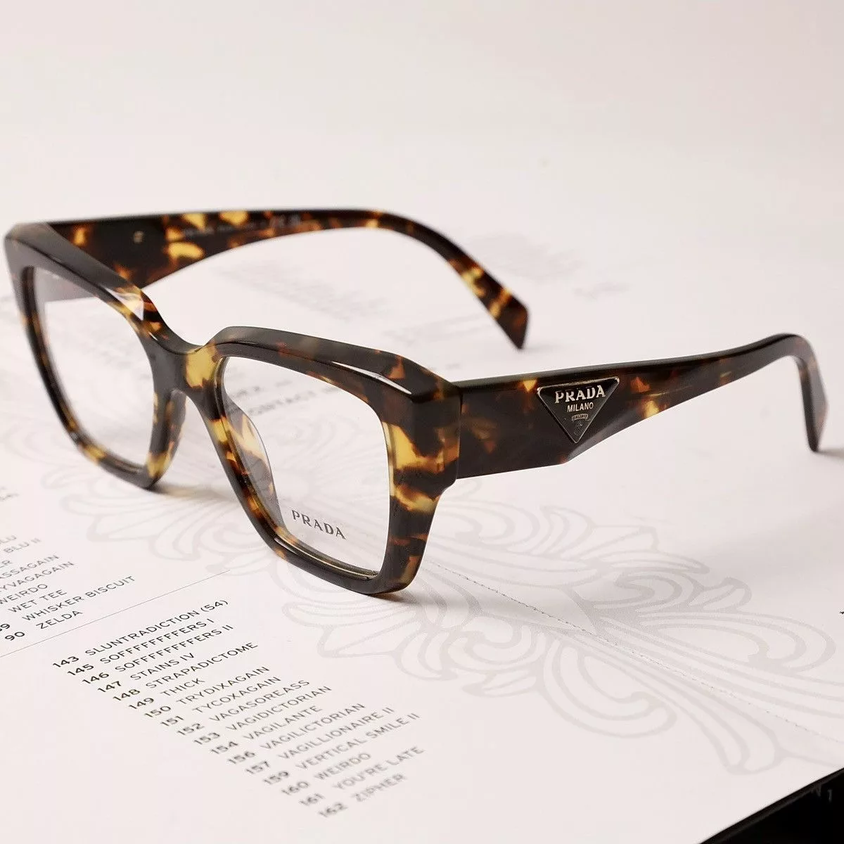 Prada Glasses PRADA 0PR 09ZV GLASSES Multi