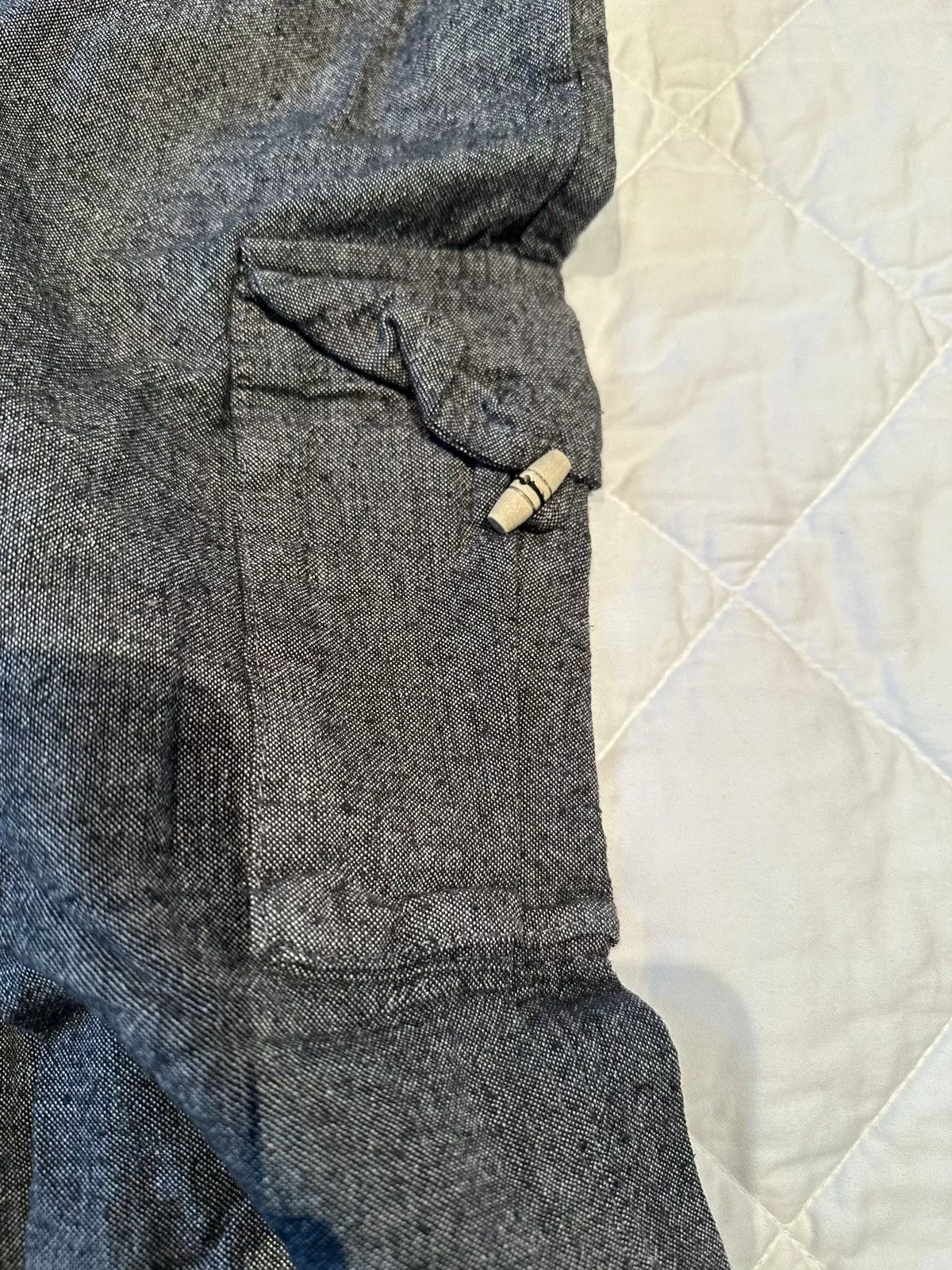 Vintage Casual Pants Vintage pants made in Nepal Gray