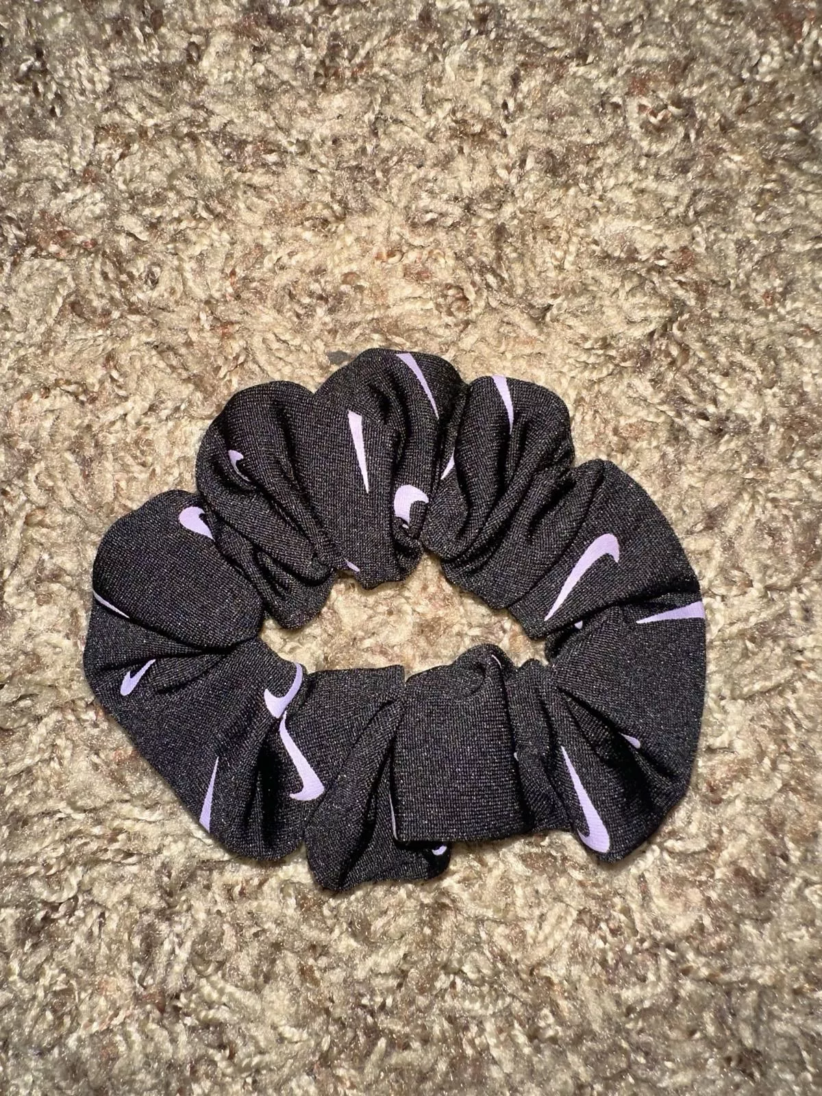 Nike Hair Accessories Nike Womens Swoosh Hair Tie Hairband Large Scrunchie Purple