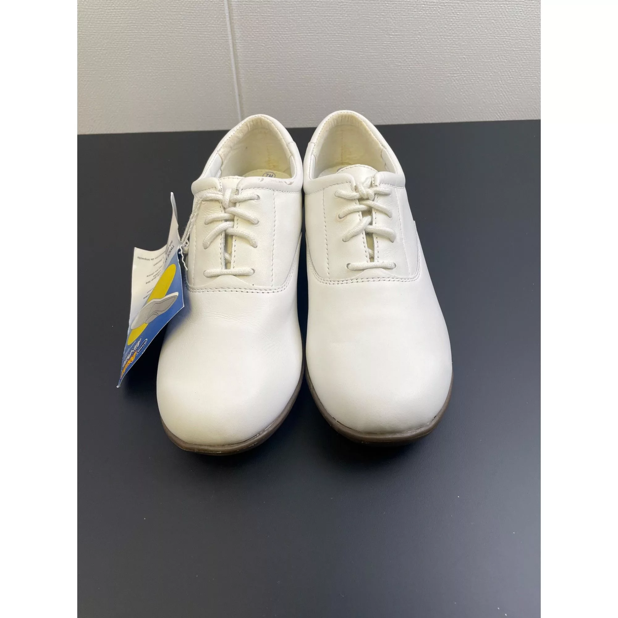 Other Flats Other Dr Scholls Women's White Leather Tennis Shoes Double air pil