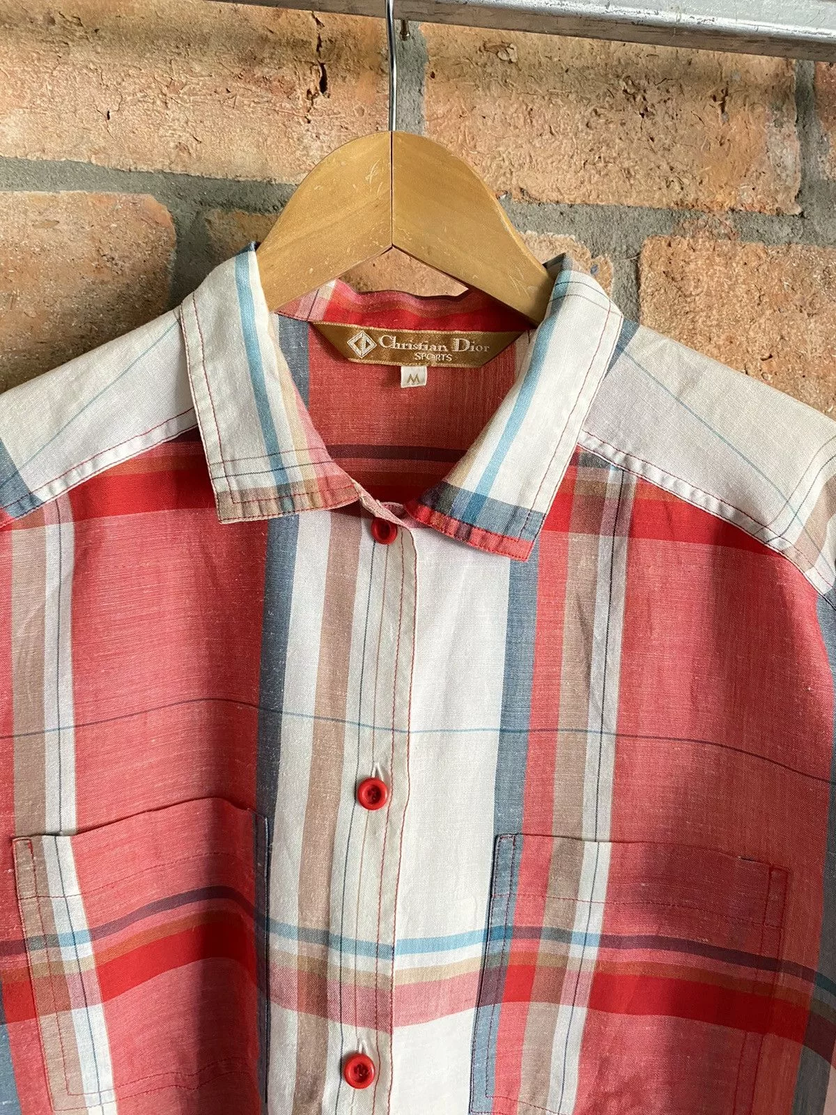 Dior Button Ups Christian Dior shirt Red