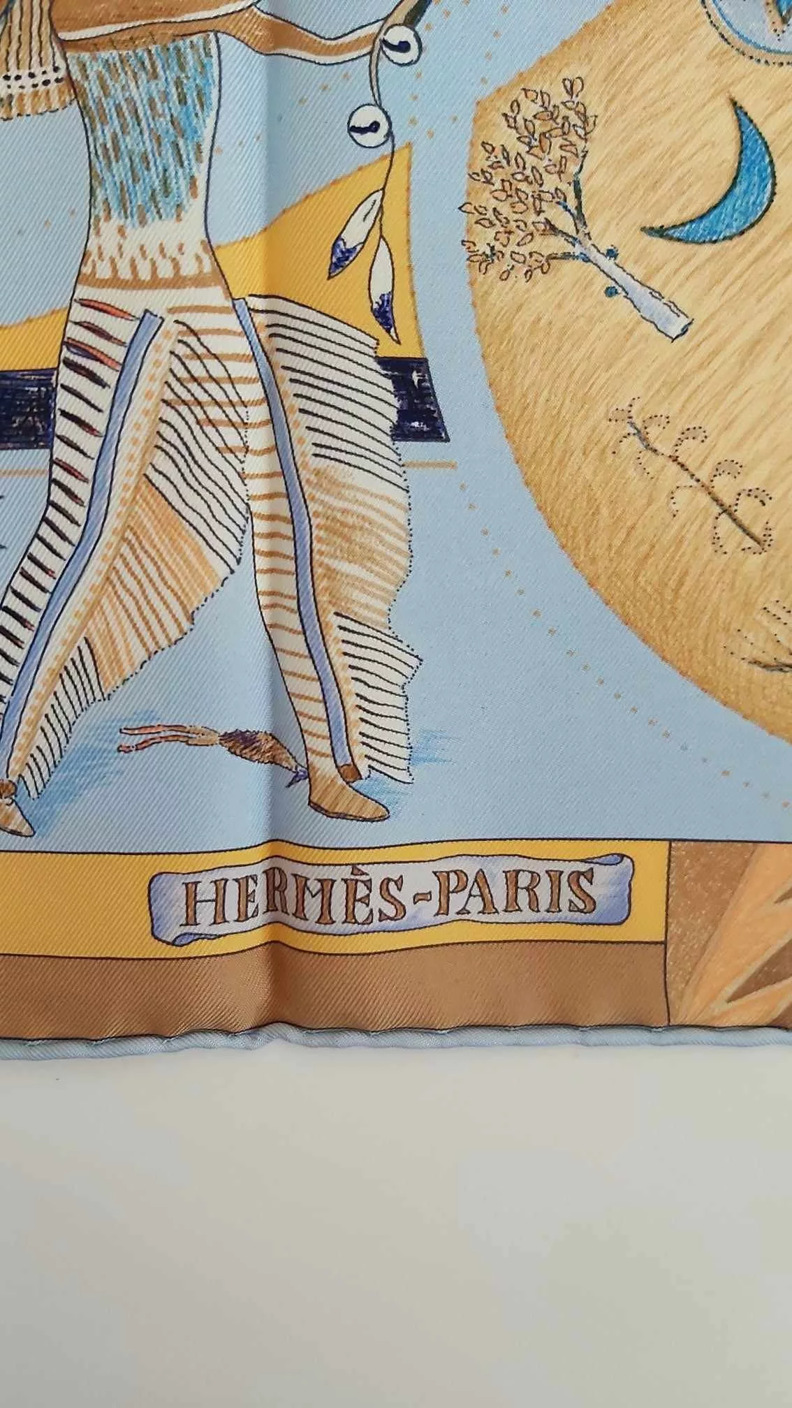 Hermes Scarves Hermes silk scaf "Les Danses des Indiens" Multi
