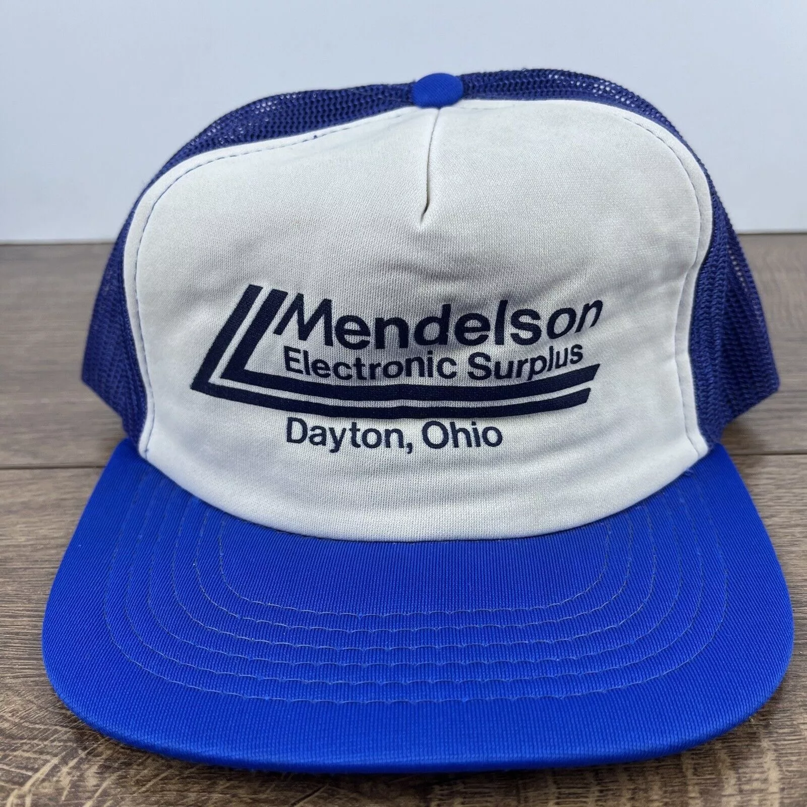 Other Hats Other Mendelson Electronic Surplus Blue Hat Snapback Adjustable Da
