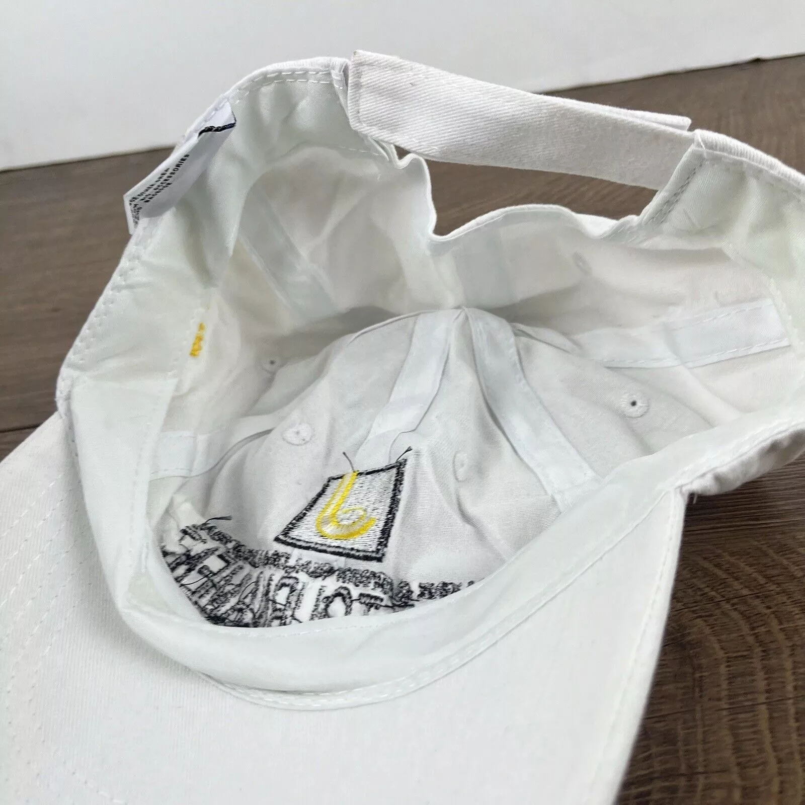 Other Hats Other Maxine Erwin Waldman Golf Tournament Hat White Hat Adjustabl