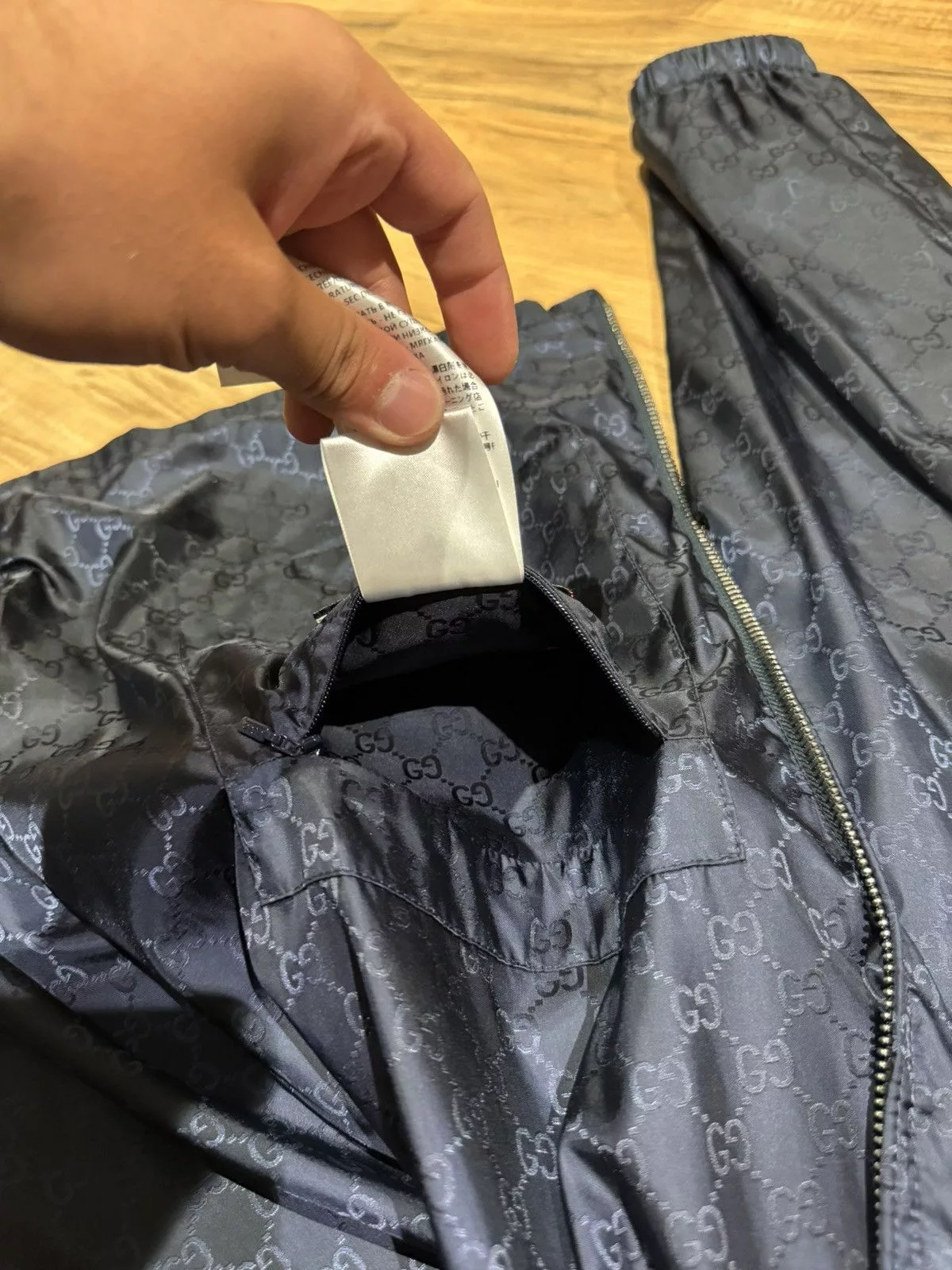 Gucci Raincoats Gucci jacket Black
